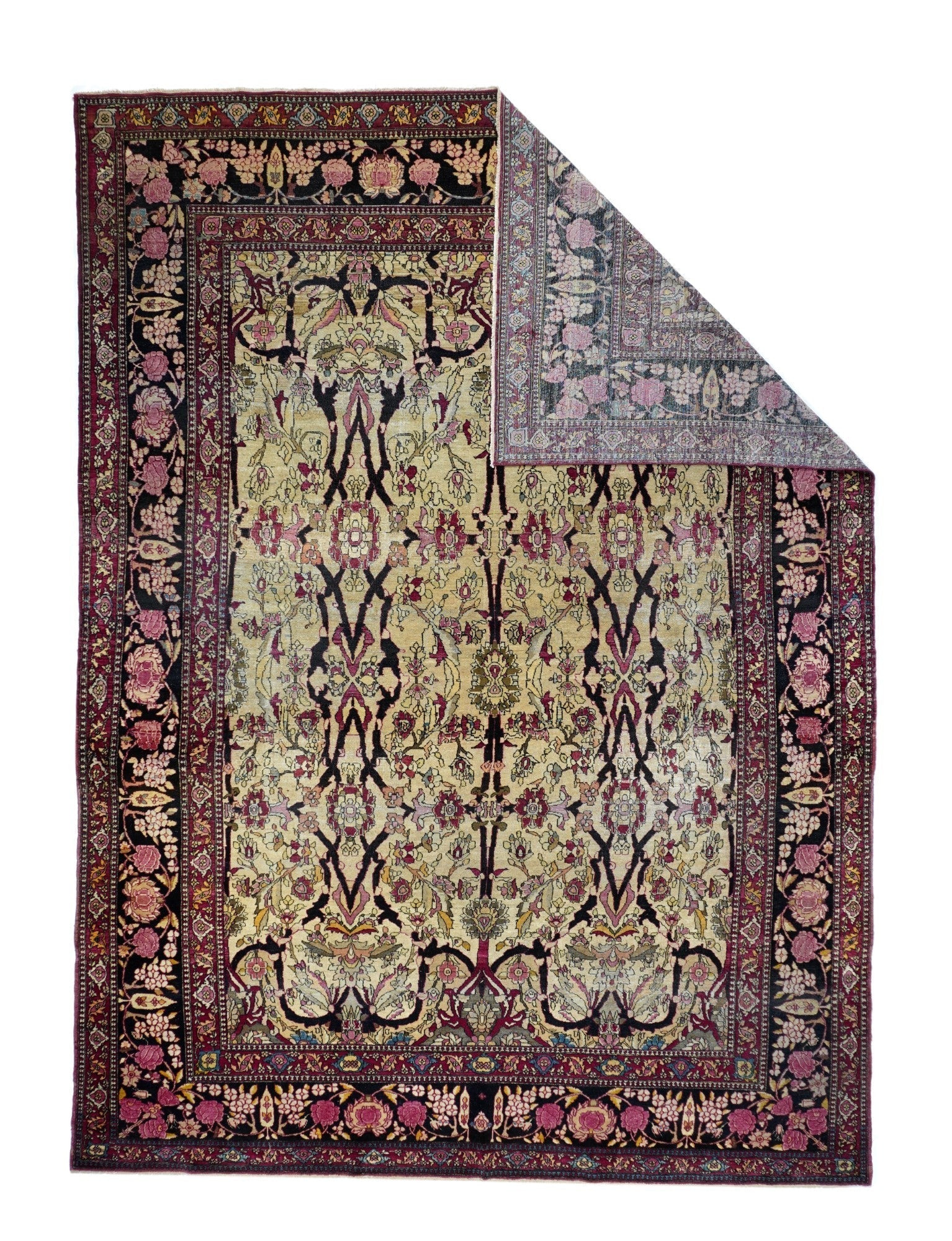 Antique Tehran Rug 9' x 12'9''