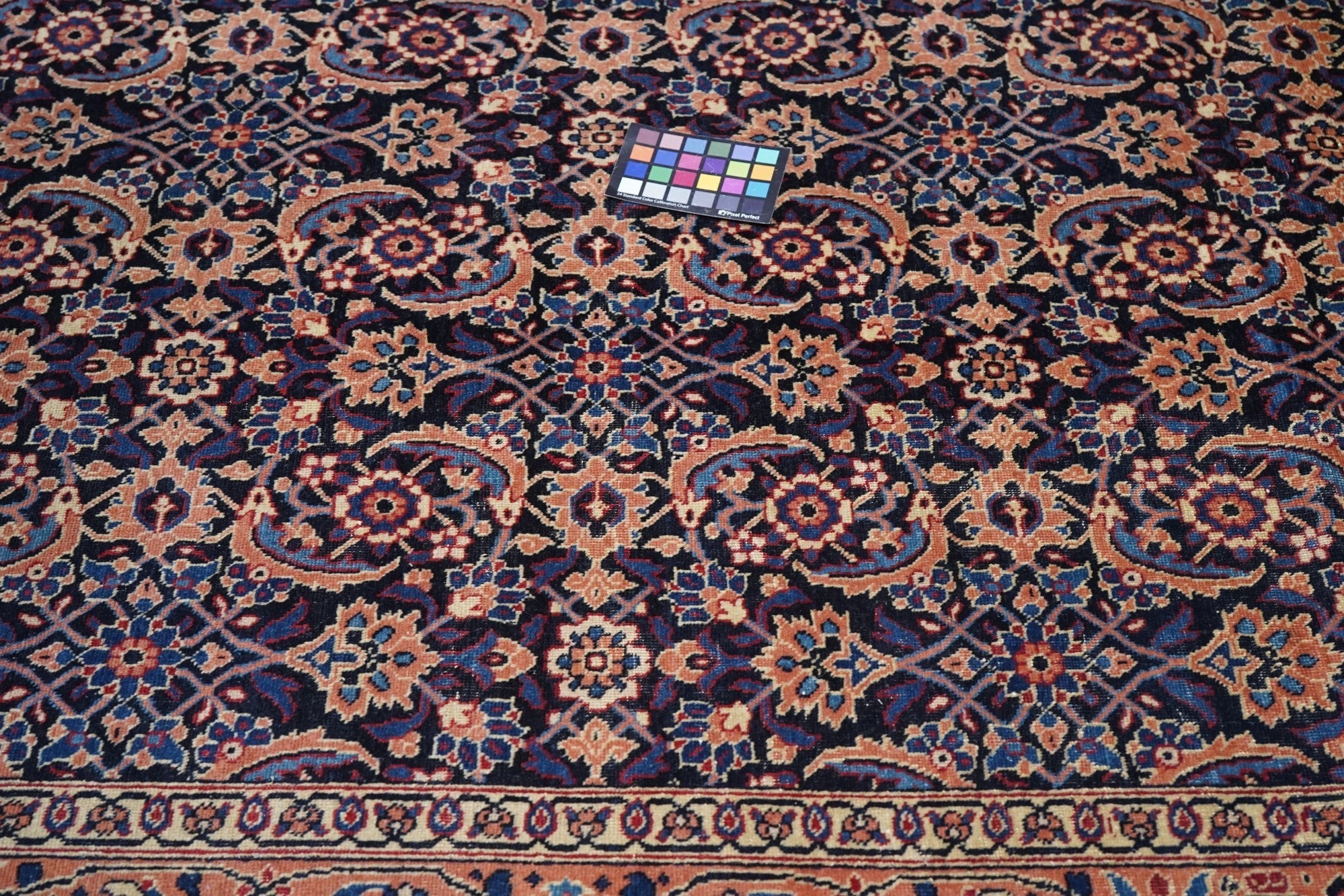 Vintage Tabriz Rug 8'10'' x 11'2''