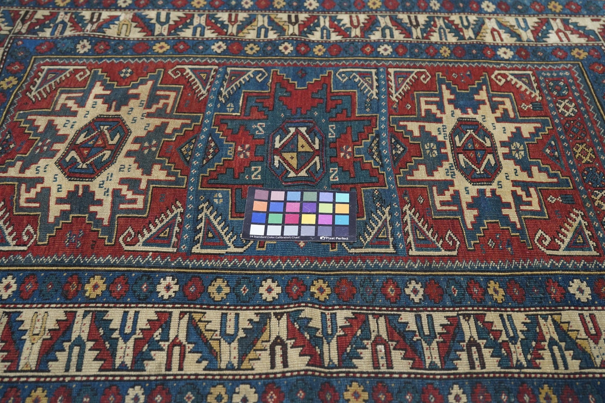 Antique Caucasian Shirvan Rug 3'1'' x 4'1''