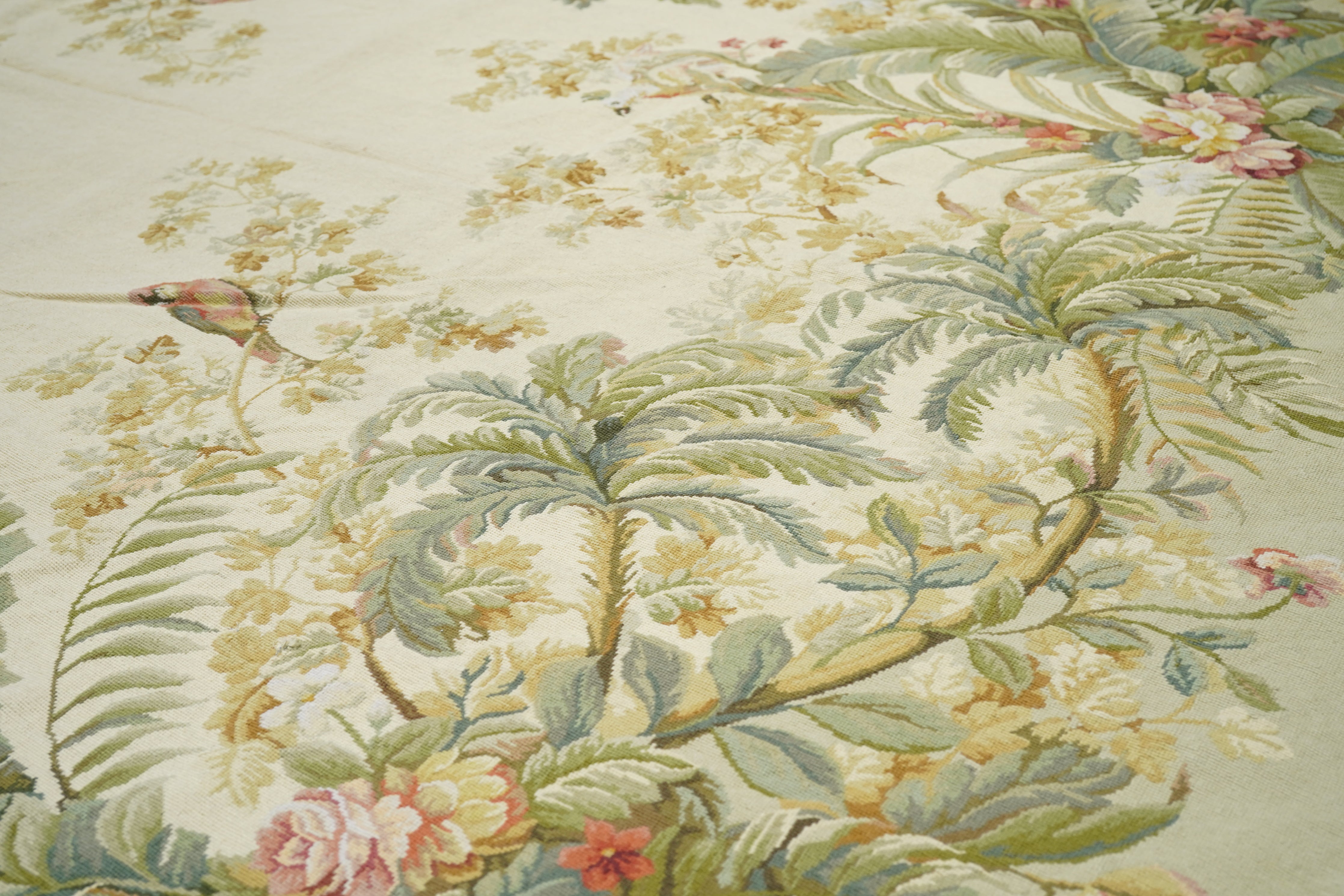 French Aubusson Design Rug 7'10'' x 9'10''