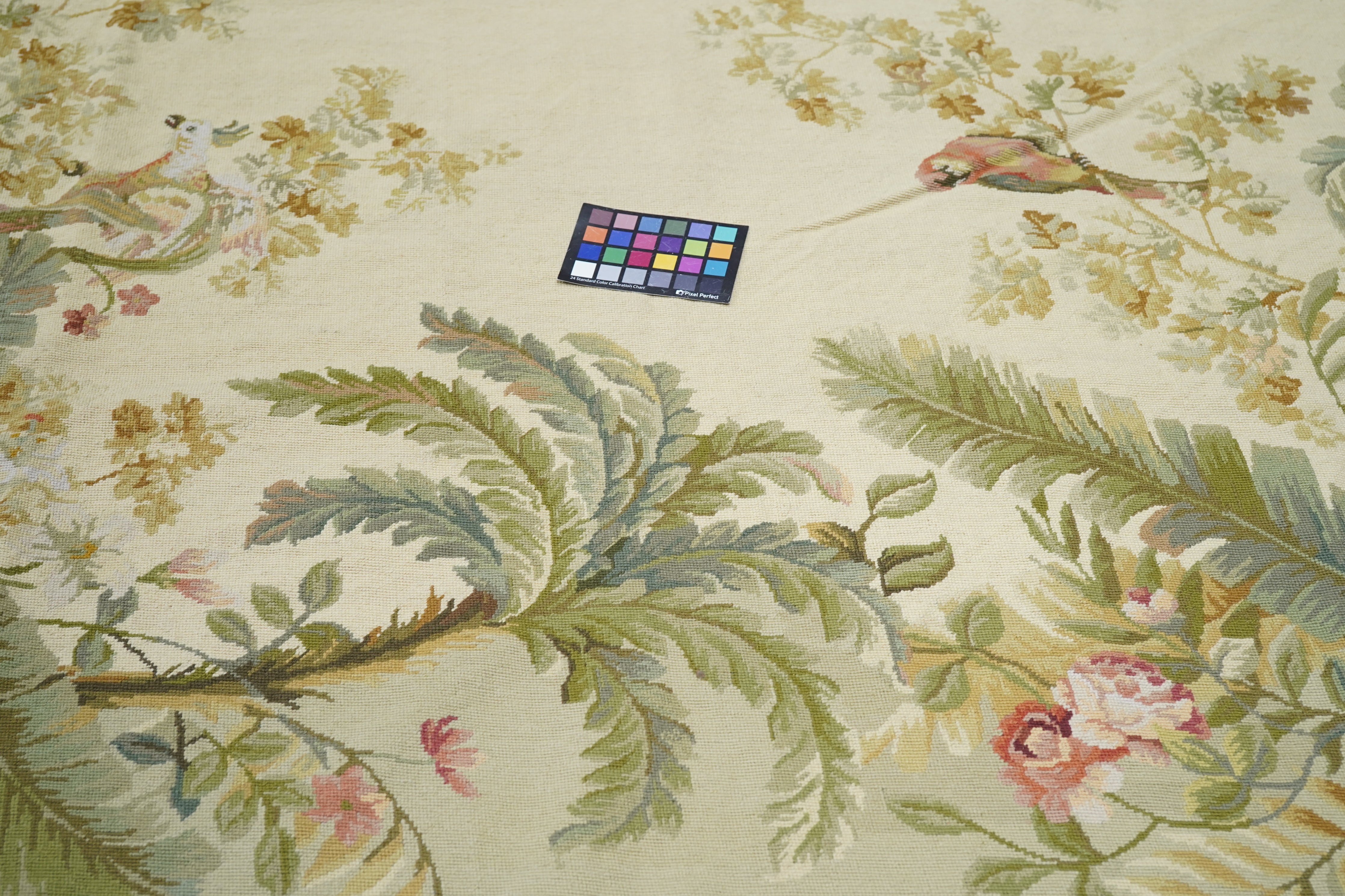 French Aubusson Design Rug 7'10'' x 9'10''