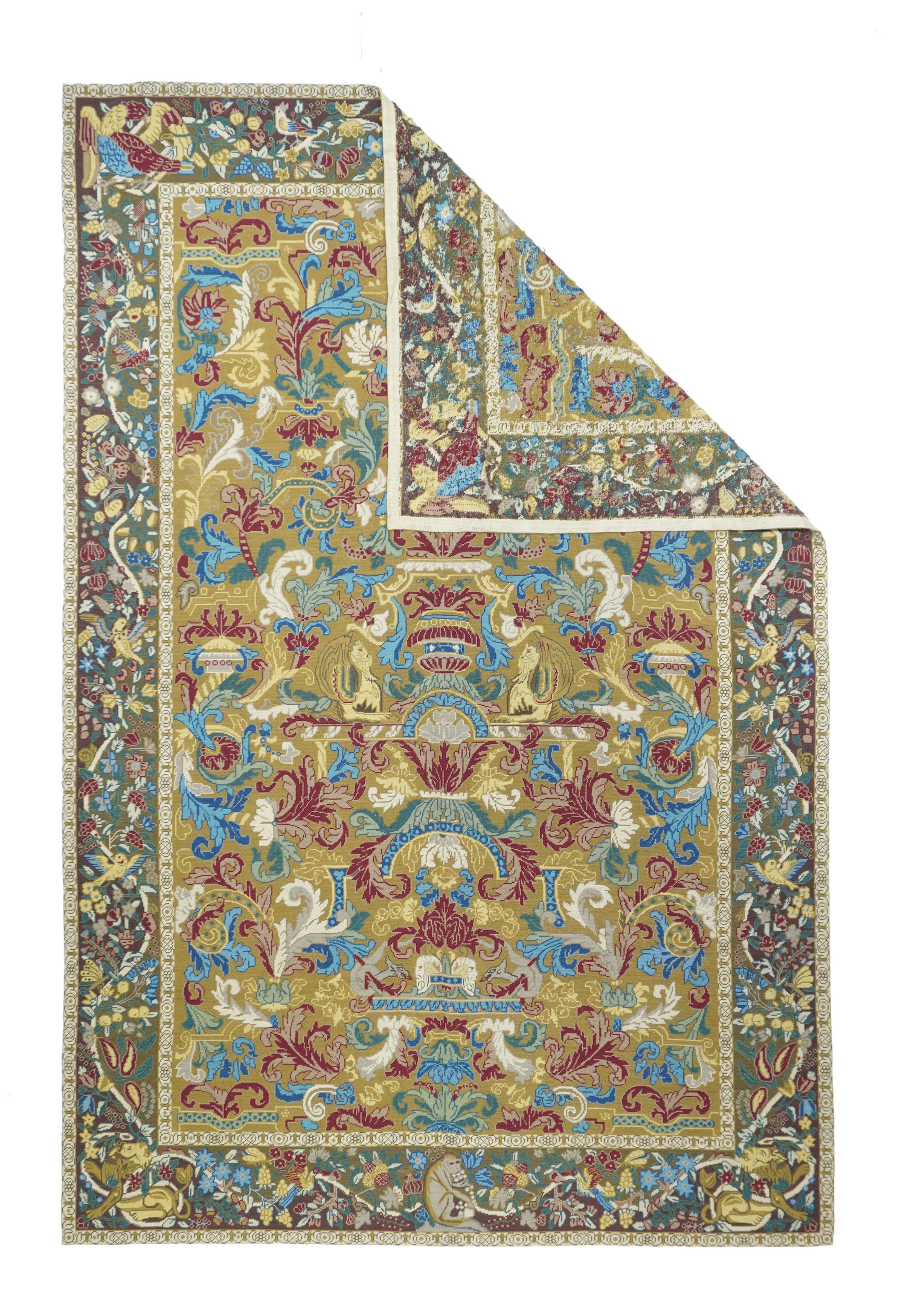 French Aubusson Design Rug 5'10'' x 8'9''