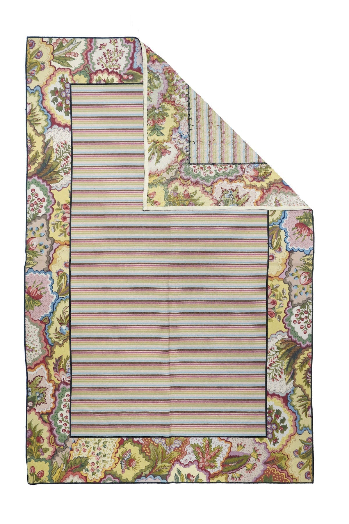 French Aubusson Design Rug 5'11'' x 9'1''