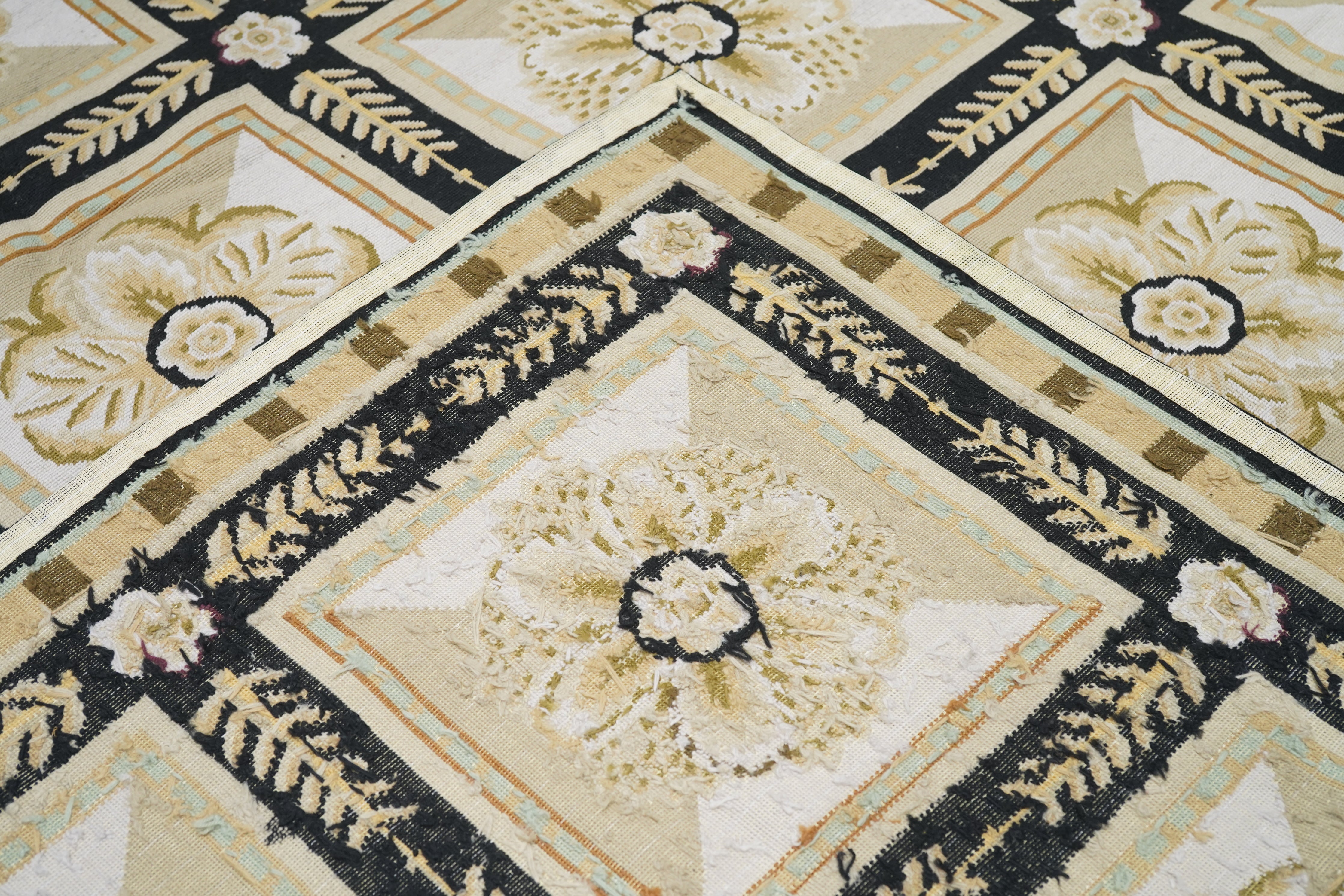 French Aubusson Design Rug 8'10'' x 12'1''
