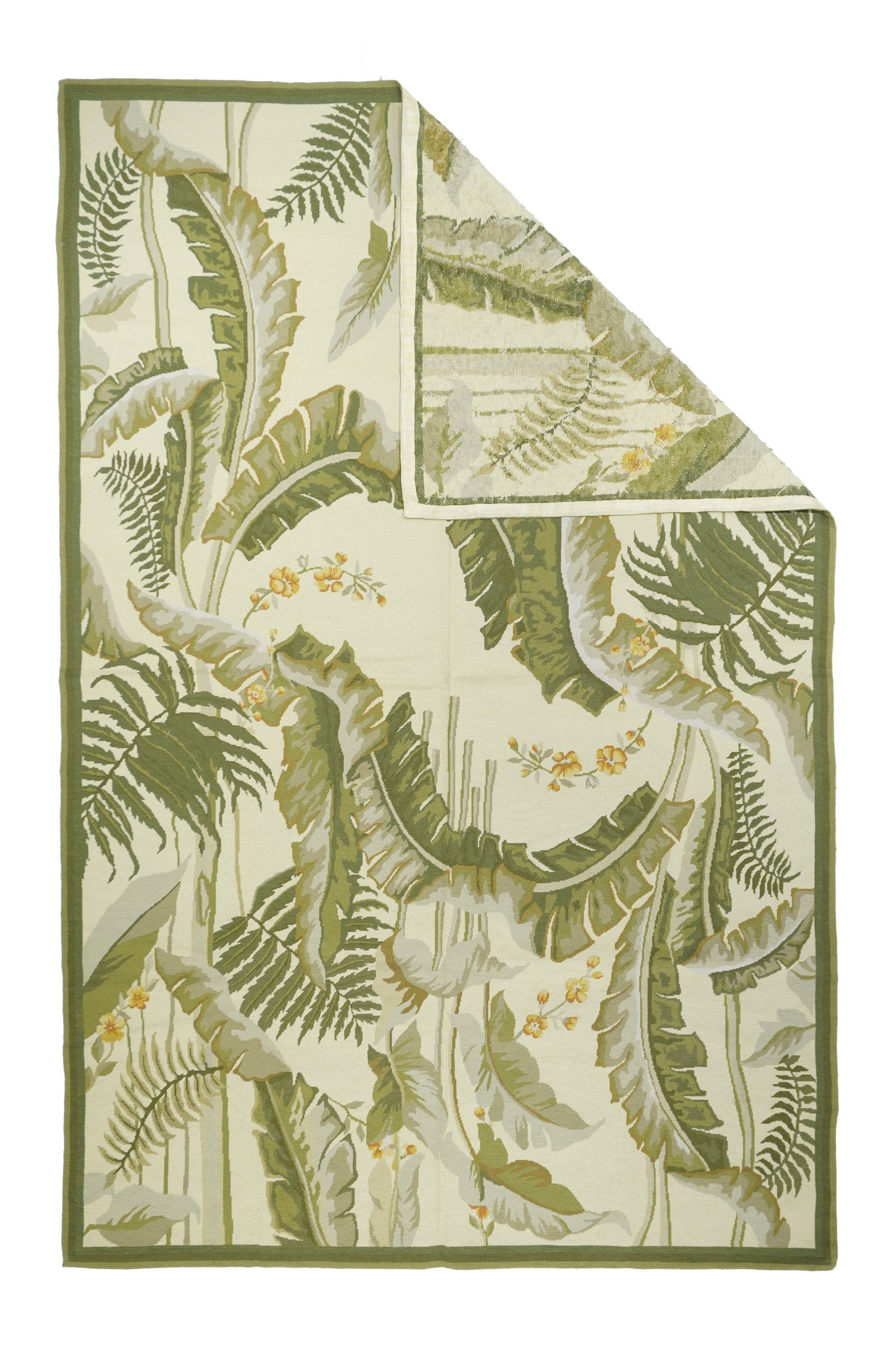 French Aubusson Design Rug 5'11'' x 8'11''