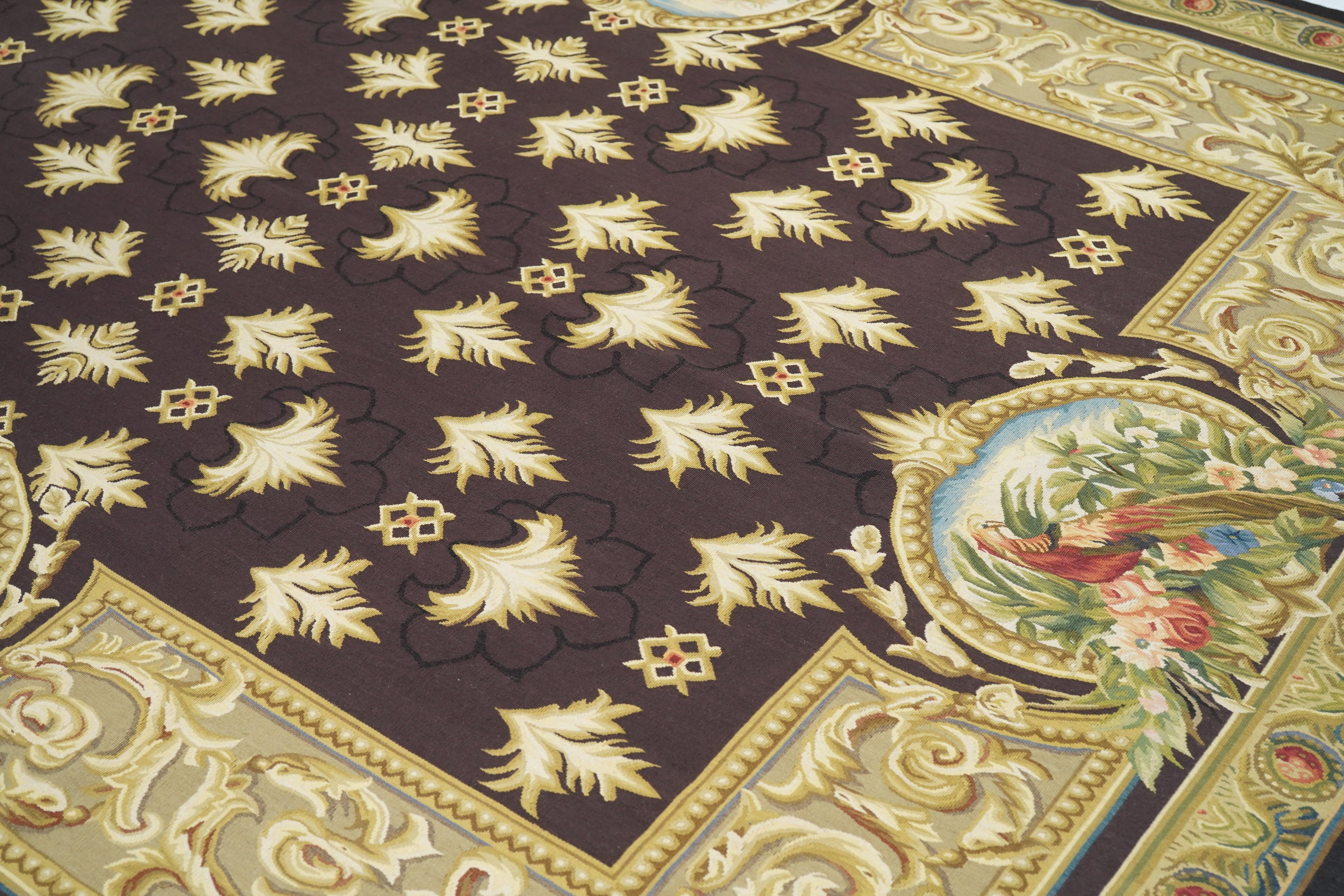 Aubusson Rug 7'11'' x 10'3''