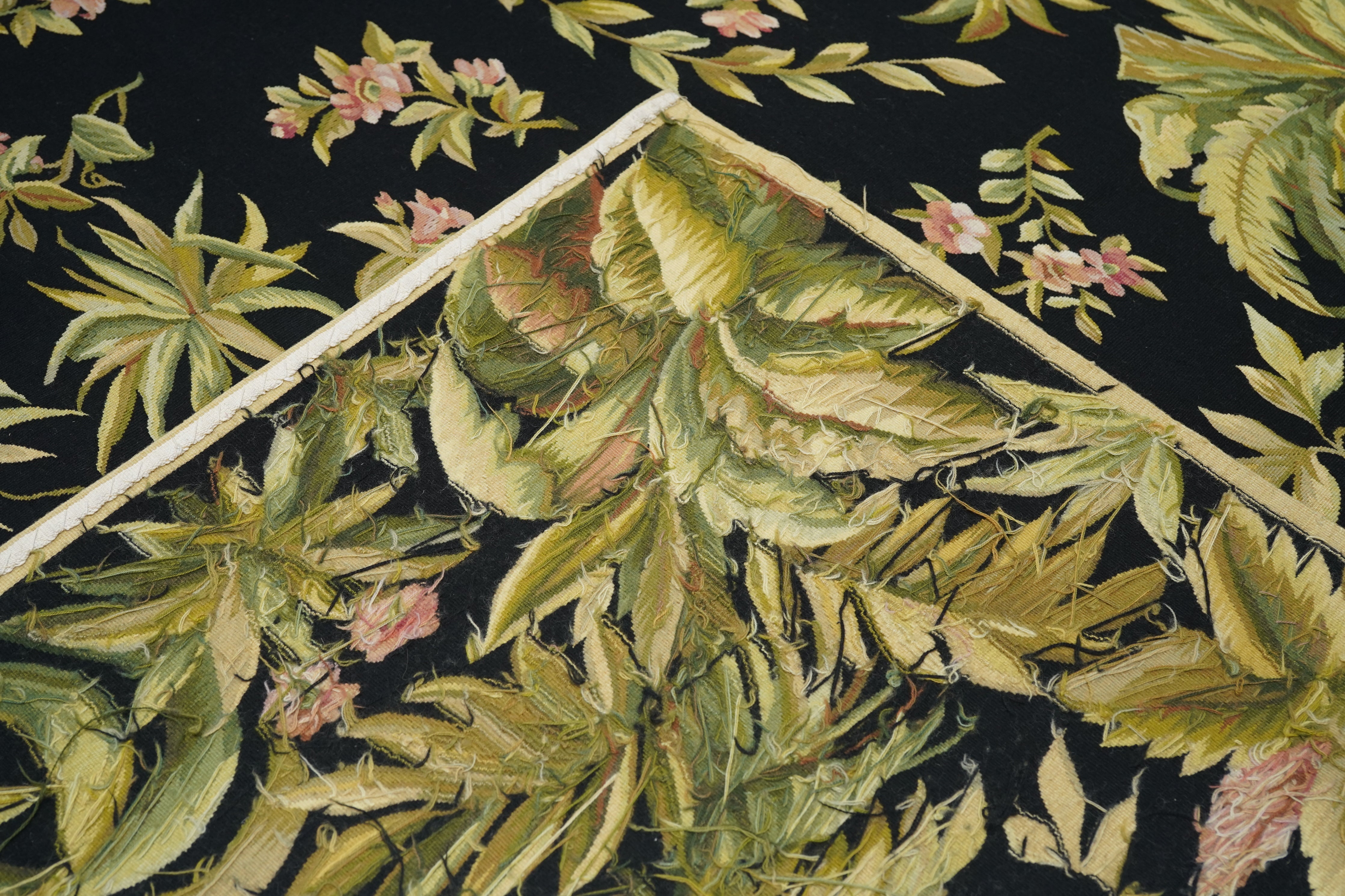 Aubusson Rug 7'10'' x 10'3''