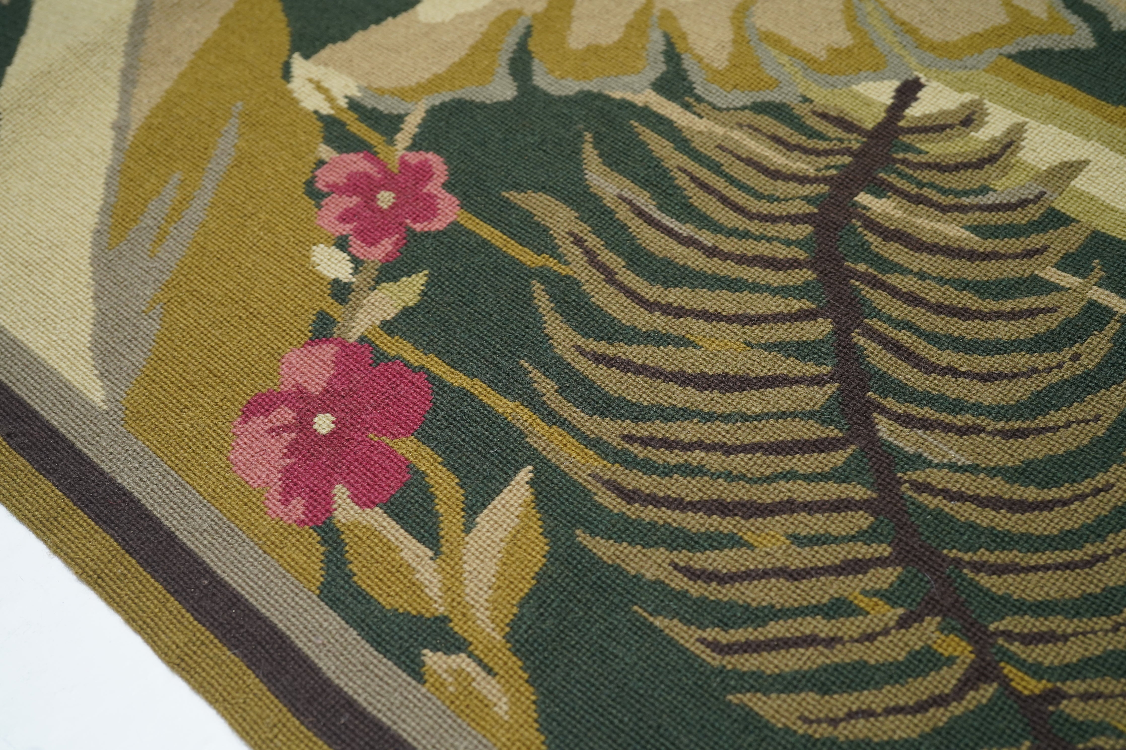French Aubusson Design Rug 7'10'' x 10'0"