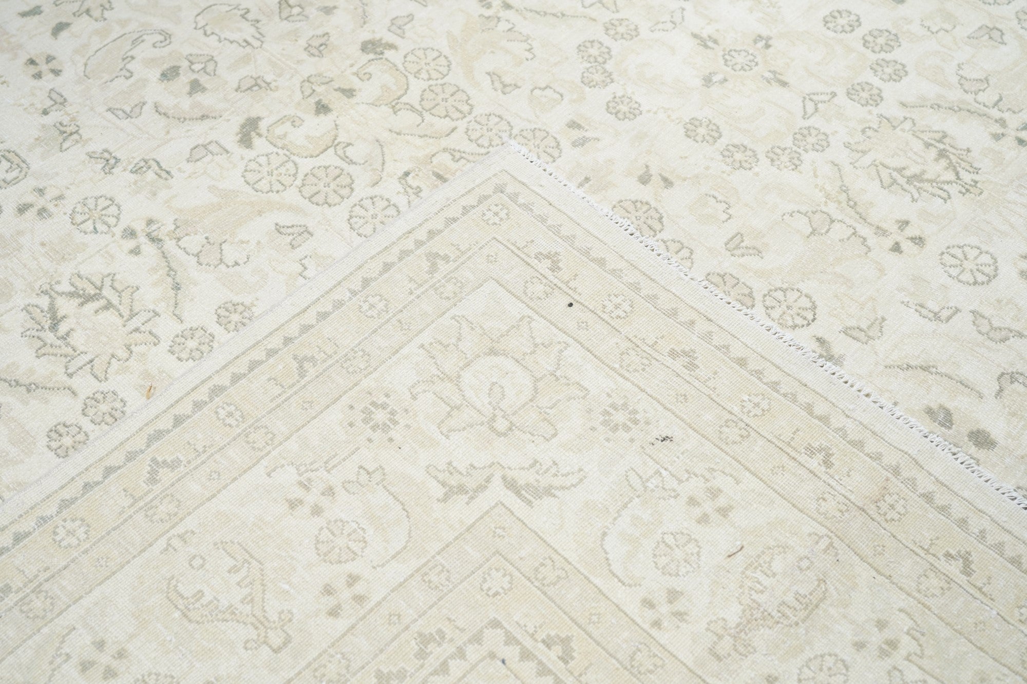 Vintage Tabriz Rug 7'9'' x 11'3''