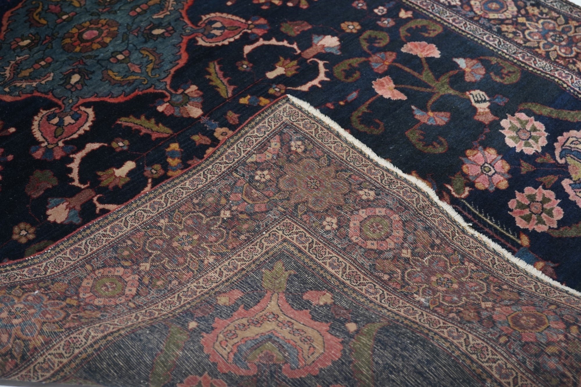 Antique Farahan Sarouk Rug 4'0" x 6'8''