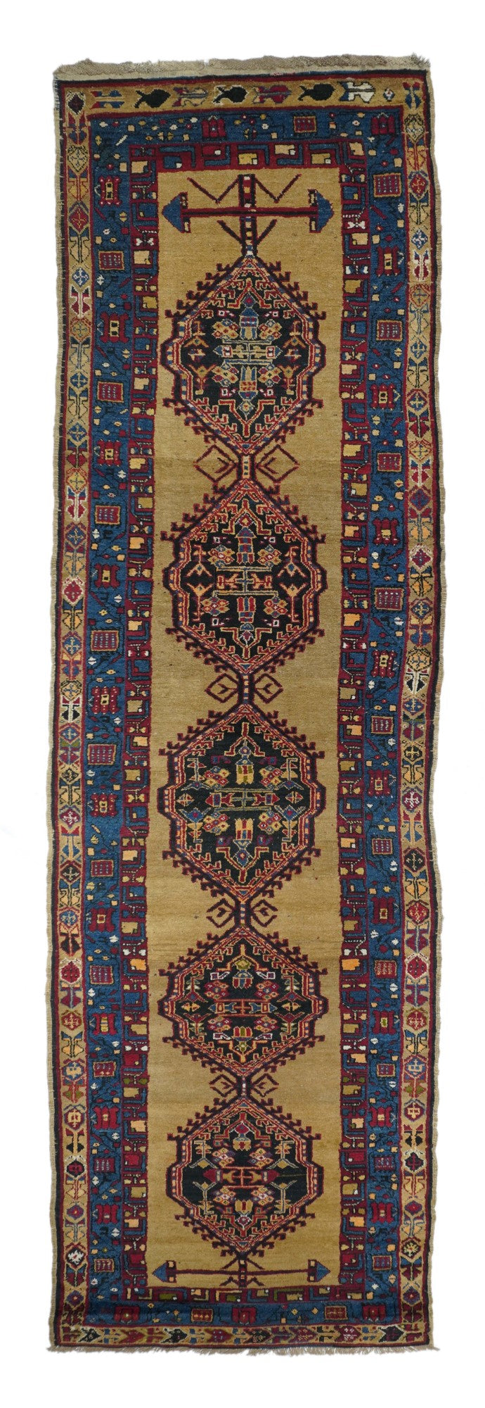 Antique Bakshayesh Rug 3'6'' x 14'3''