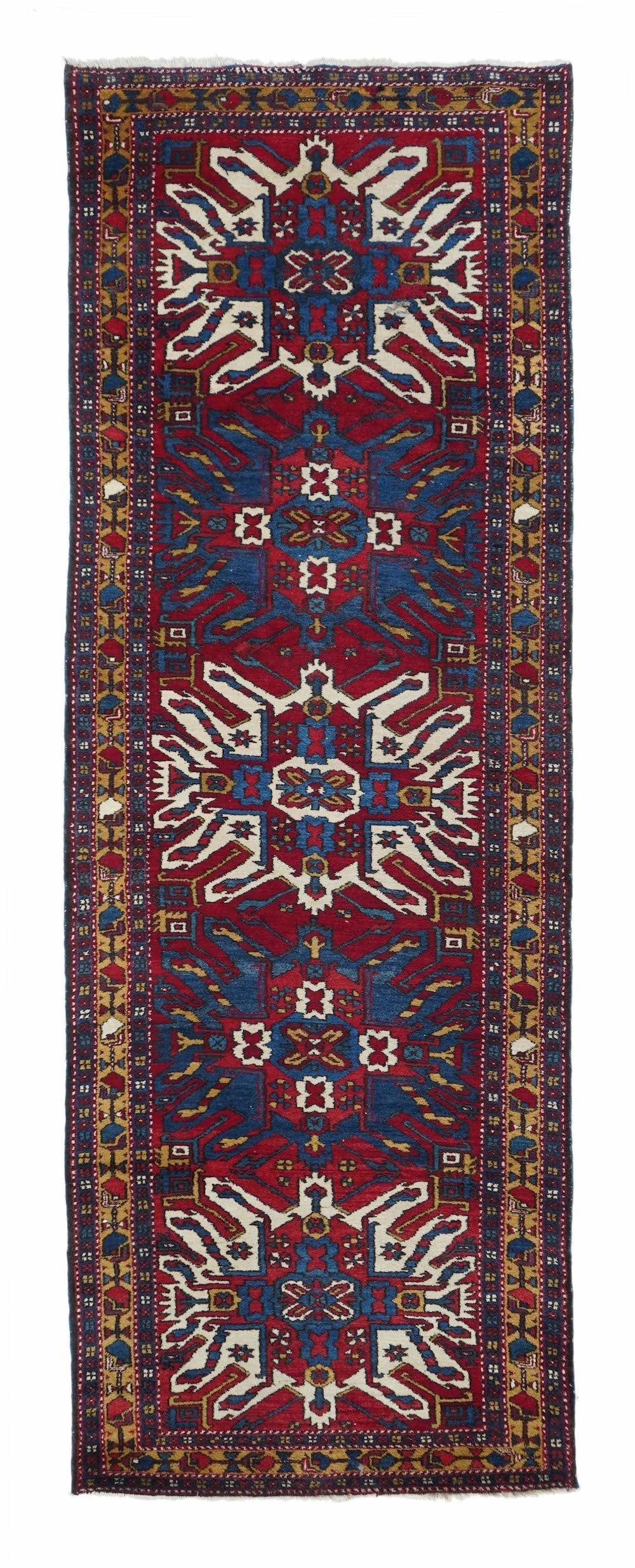 Antique Heriz Rug 3'8'' x 10'5''