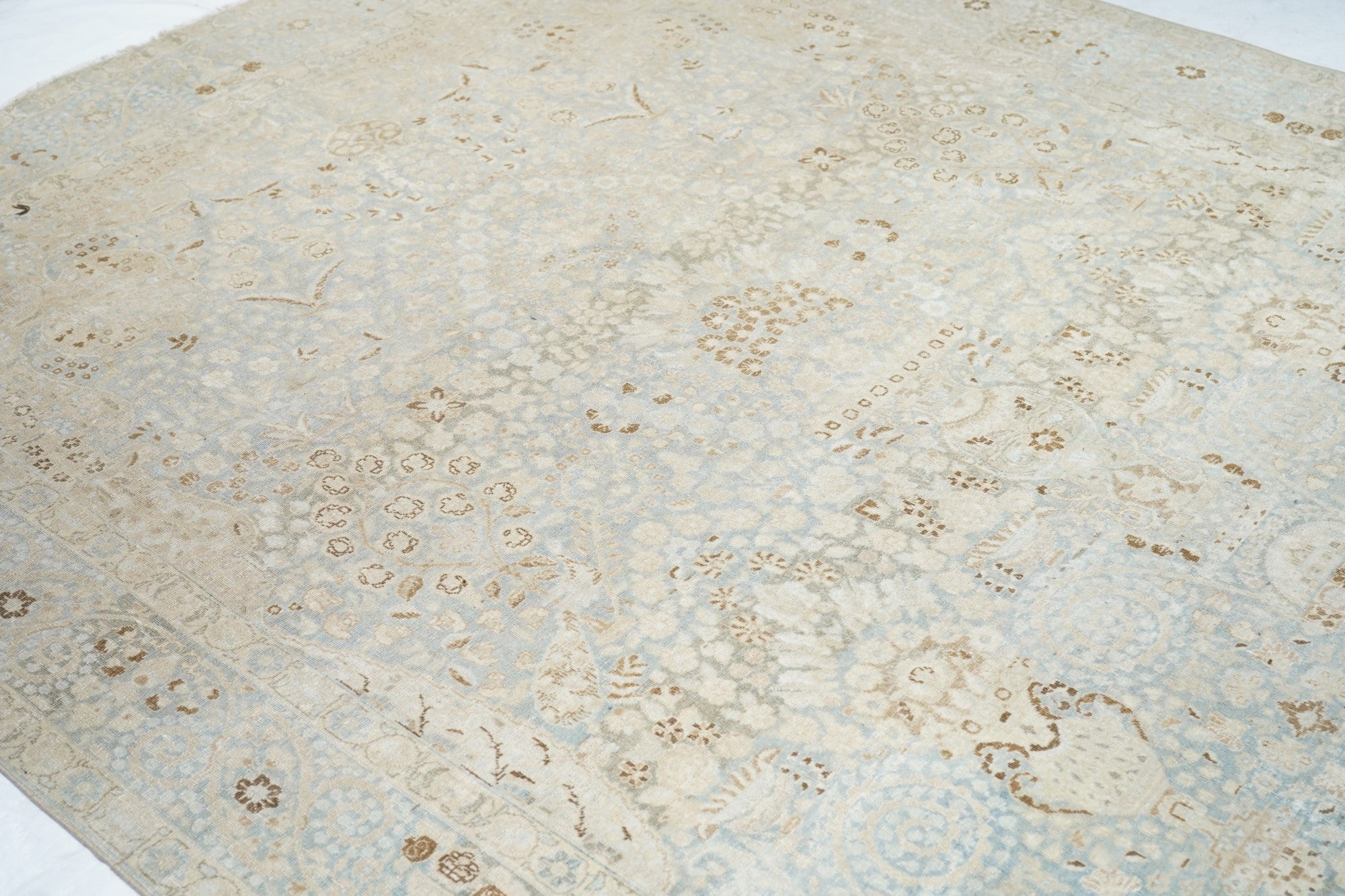 Vintage Tabriz Rug 7'7'' x 11'0"