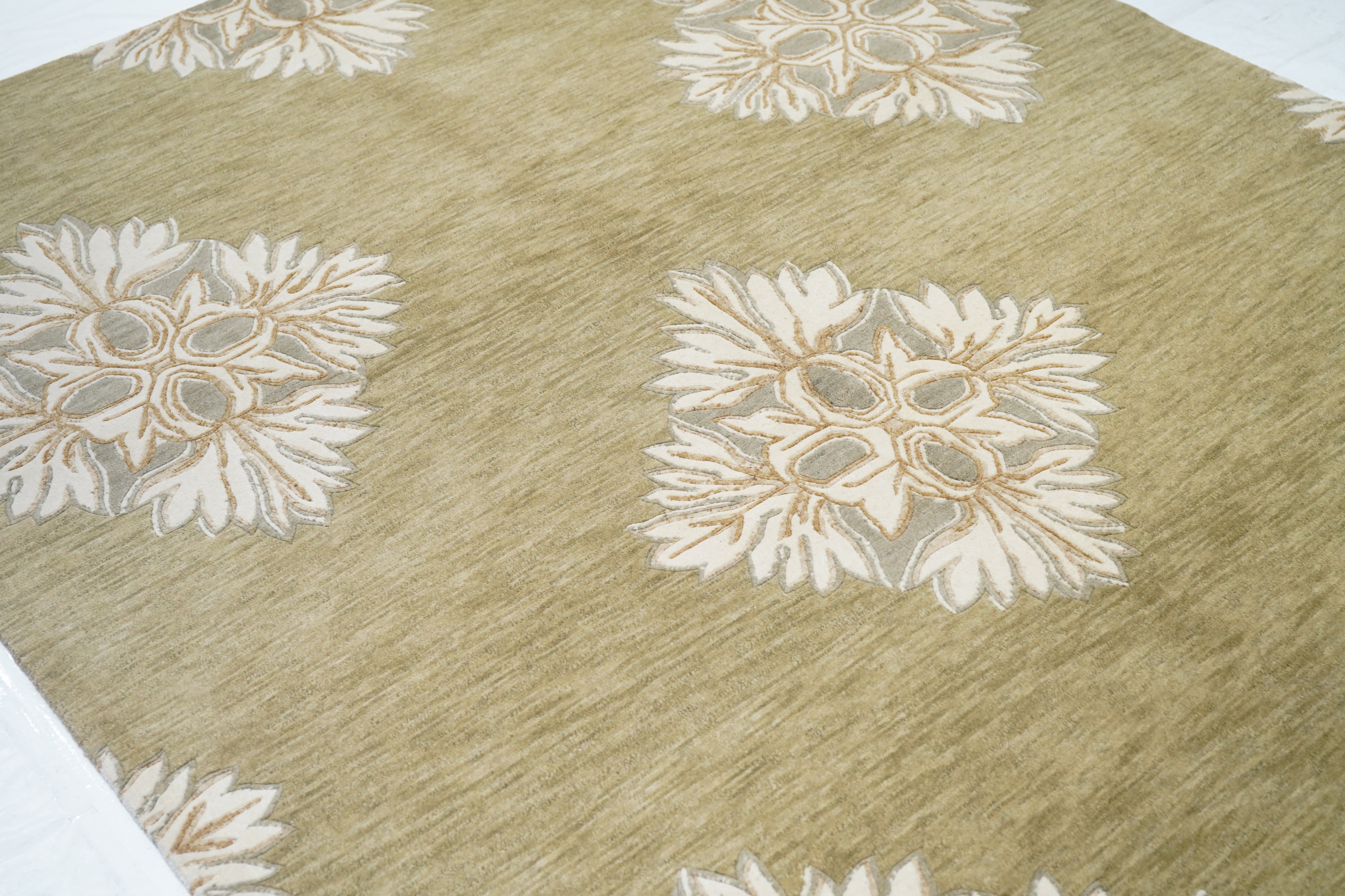 Tibetan Wool Rug 6' 0" x 9'0"