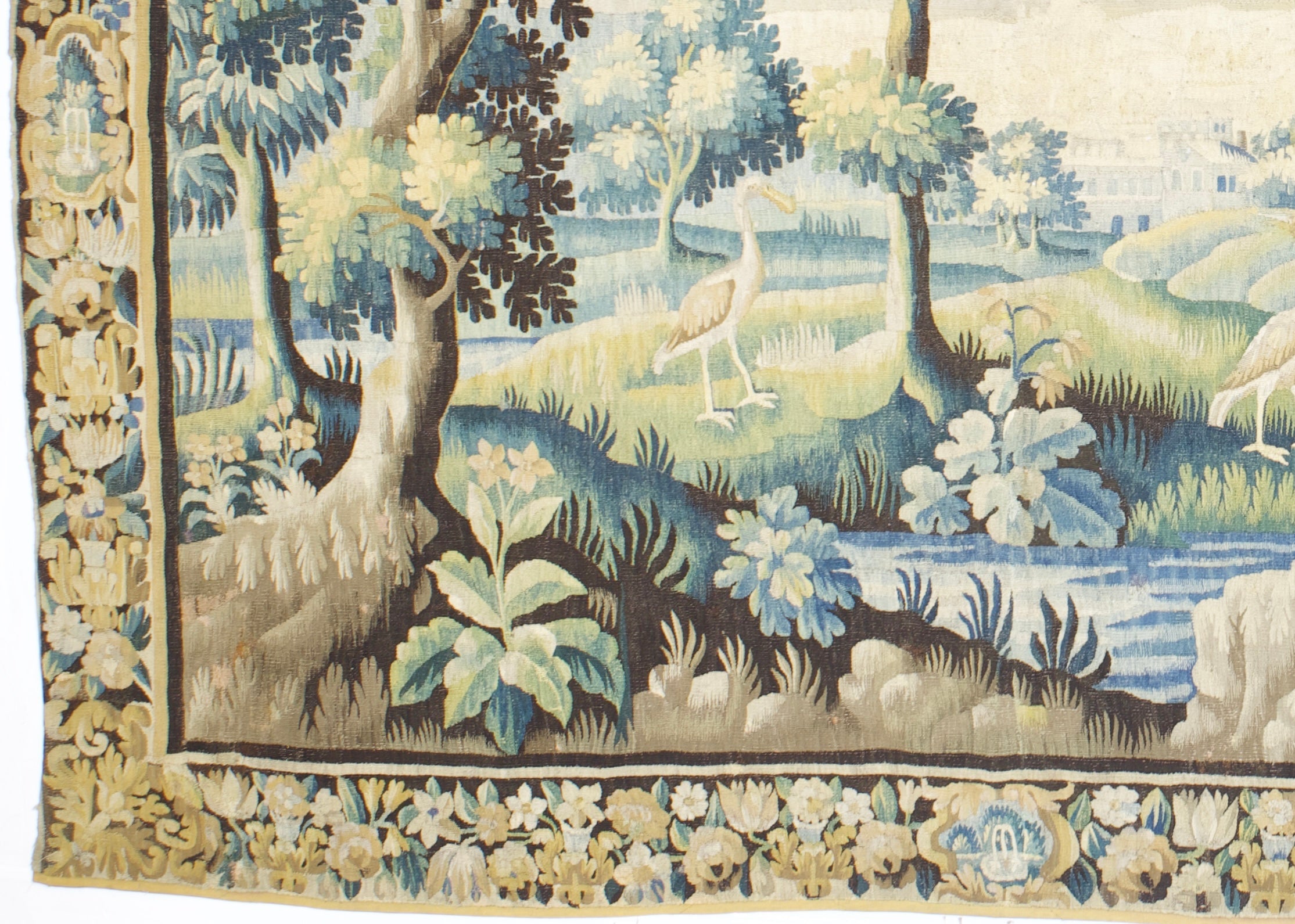 Fine Antique Tapestry, French 18th Century 8' 7" x 11' 4"