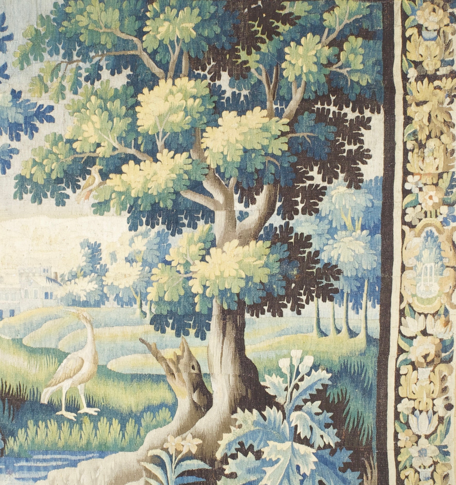 Fine Antique Tapestry, French 18th Century 8' 7" x 11' 4"