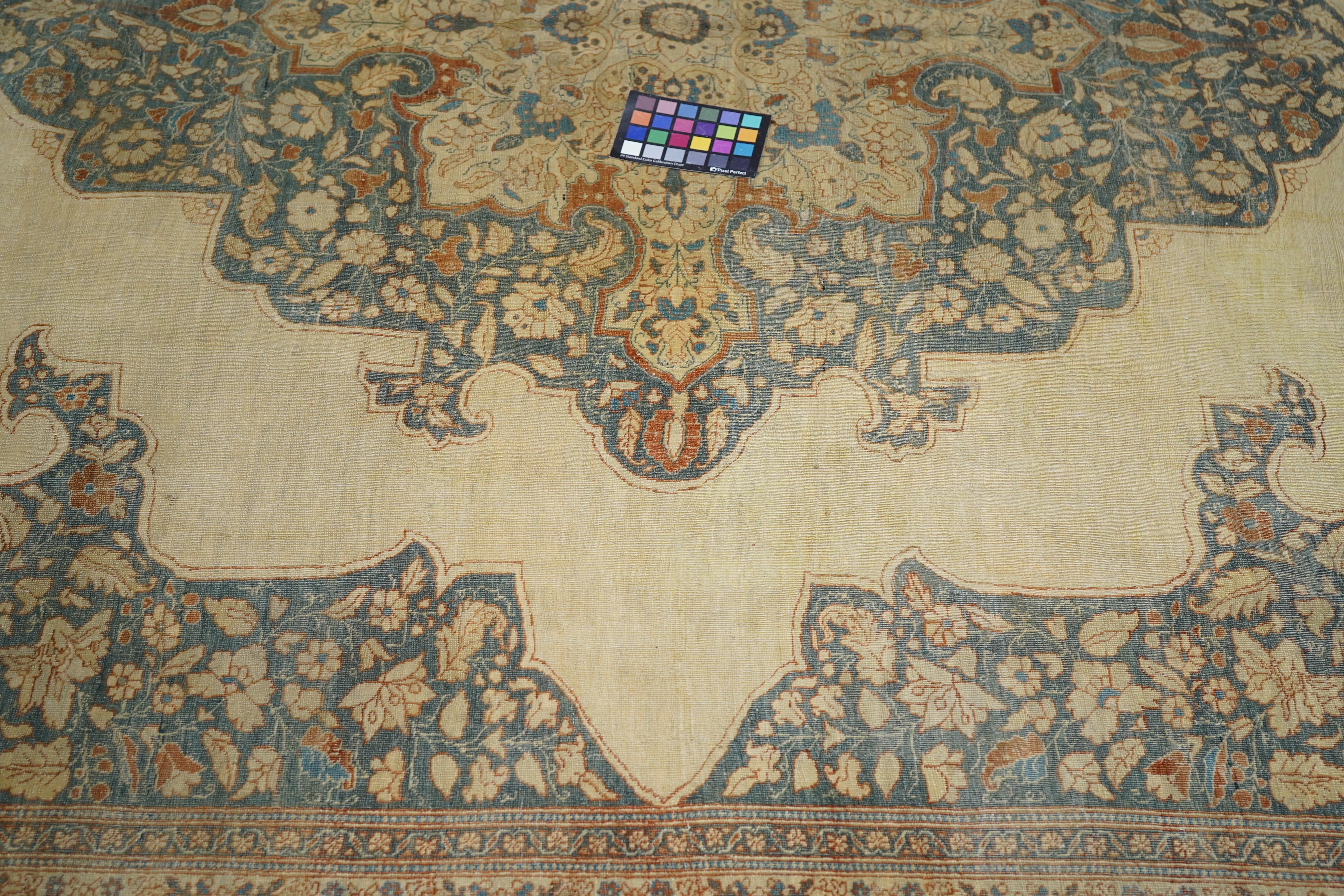 Antique Haji Jalili Tabriz Rug 10'1'' x 12'3''