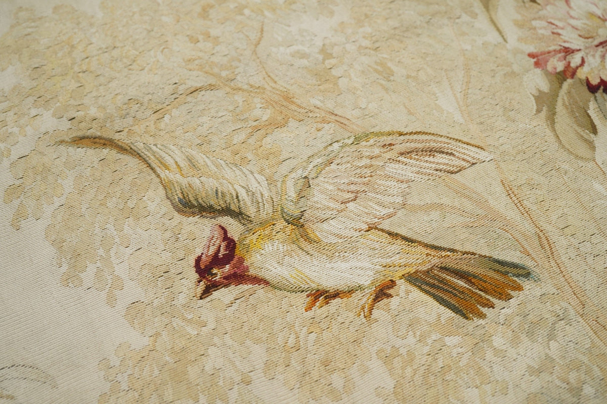Antique French Tapestry 4'2'' x 10'2''