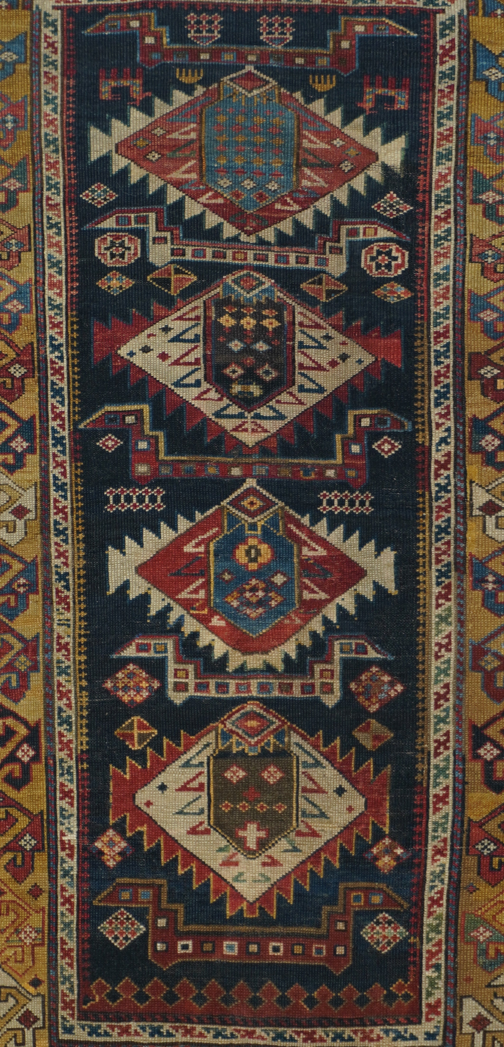 Antique Caucasian Karakashli Rug 2'9'' x 5'0"