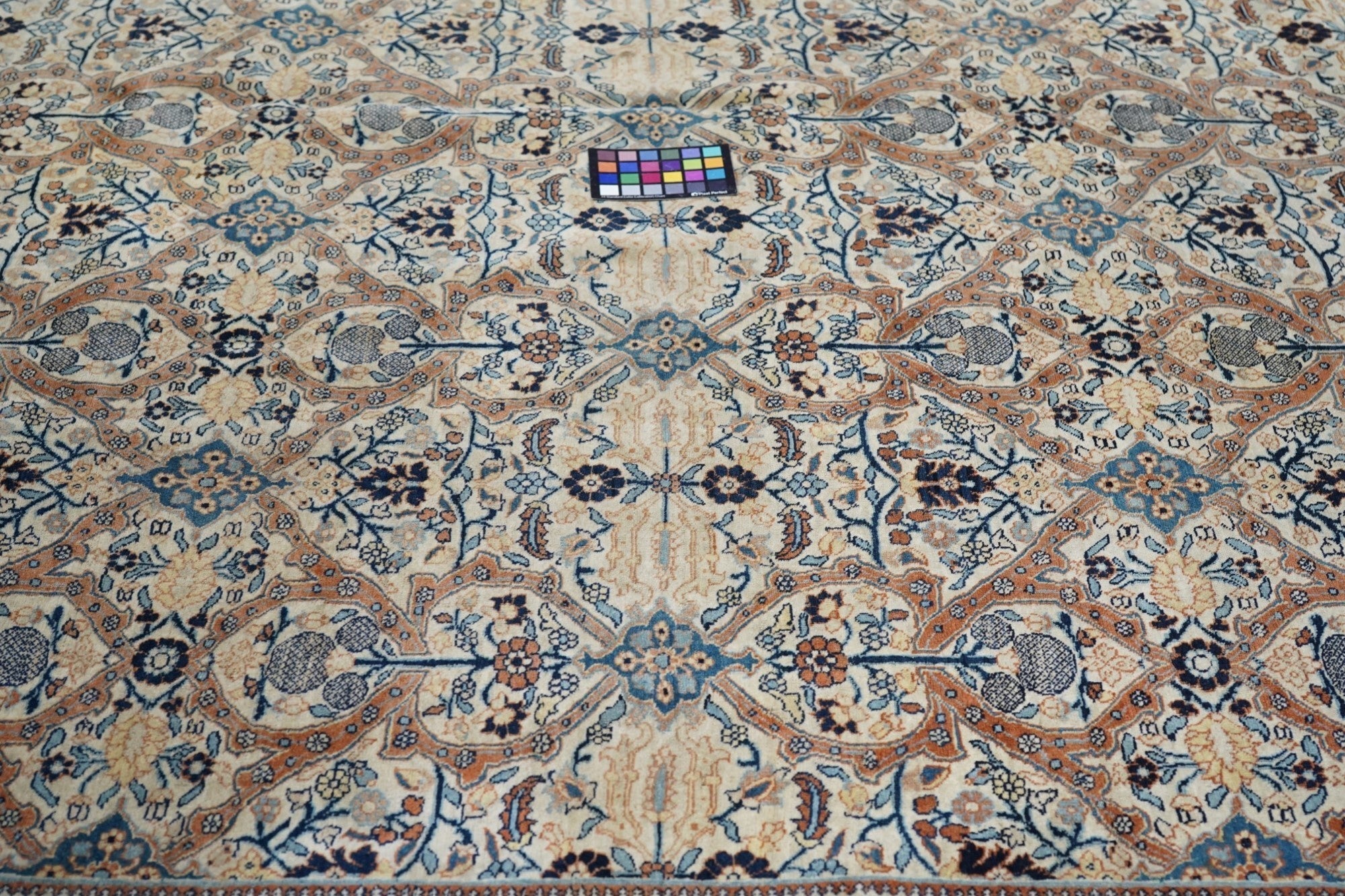 Antique Haji Jalili Tabriz Rug 9'1'' x 12'10''