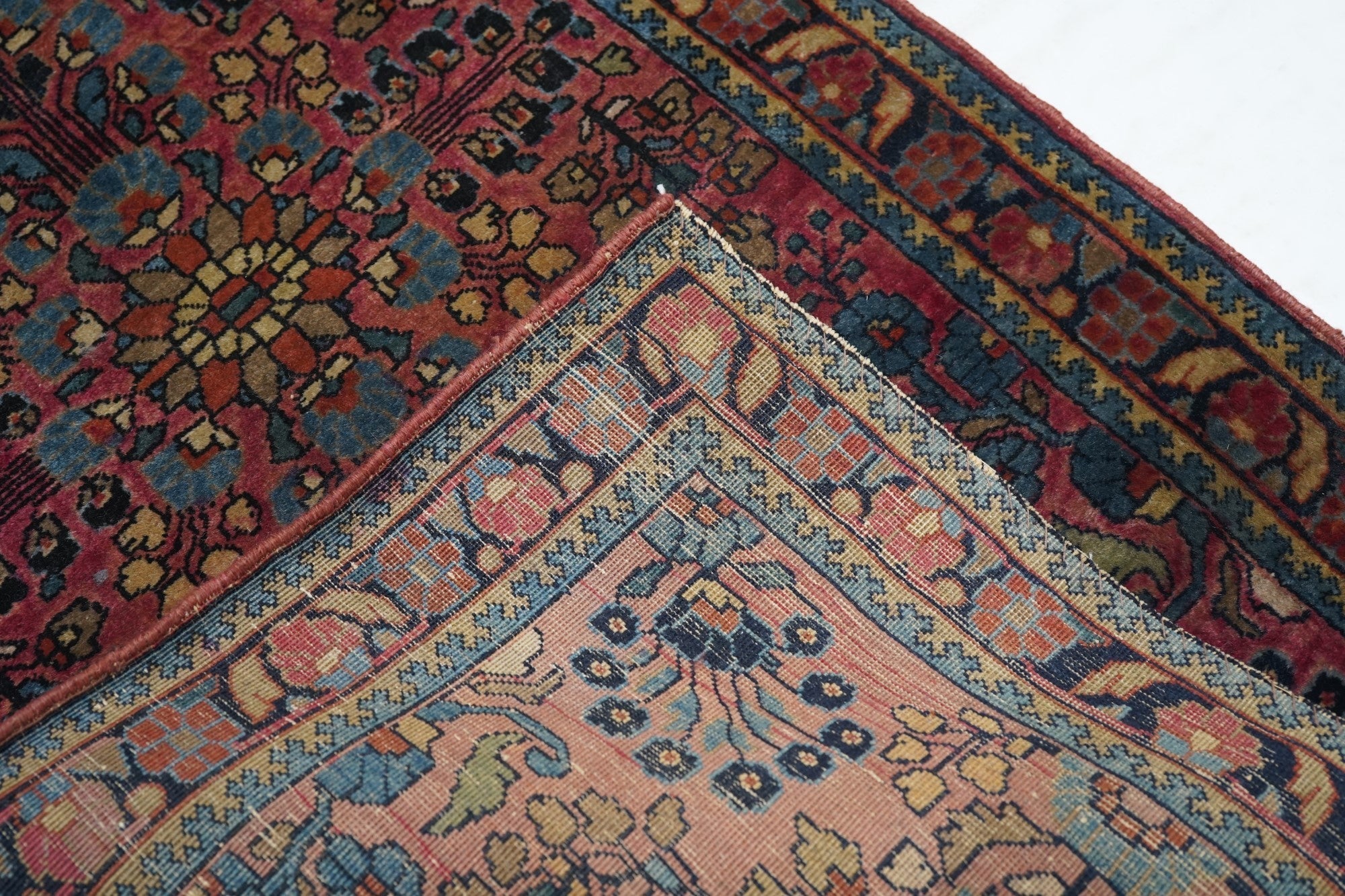 Antique Sarouk Rug 2'2'' x 4'1''