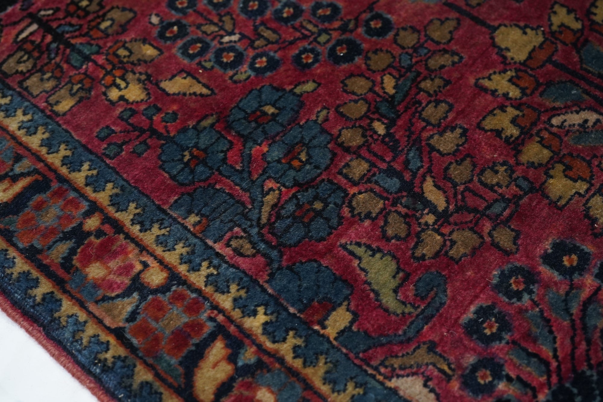 Antique Sarouk Rug 2'2'' x 4'1''