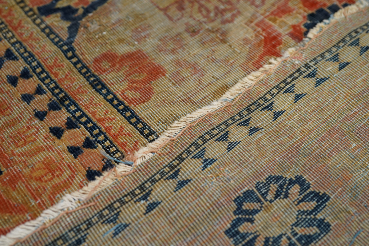Antique Mohtasham Kashan Runner 3'1'' x 12'10''