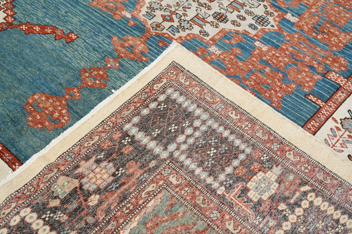 Antique Bakhshayesh Rug 8'8'' x 9'9''