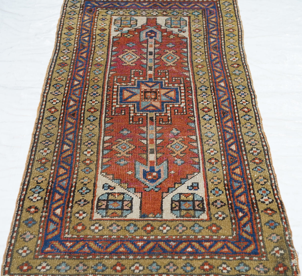 Antique Heriz Rug 2'2'' x 4'0"