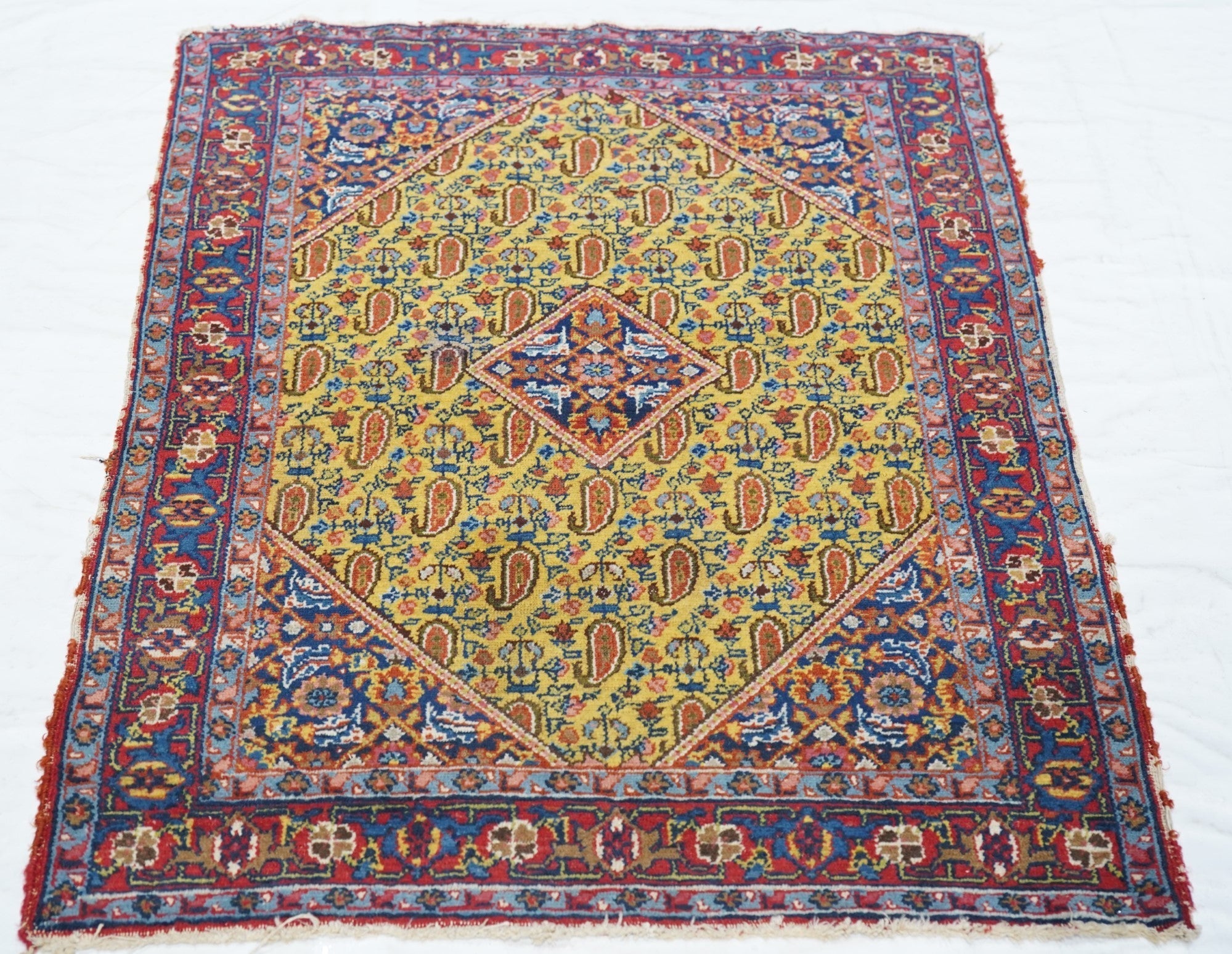 Antique Senneh Rug 2'10'' x 3'10''