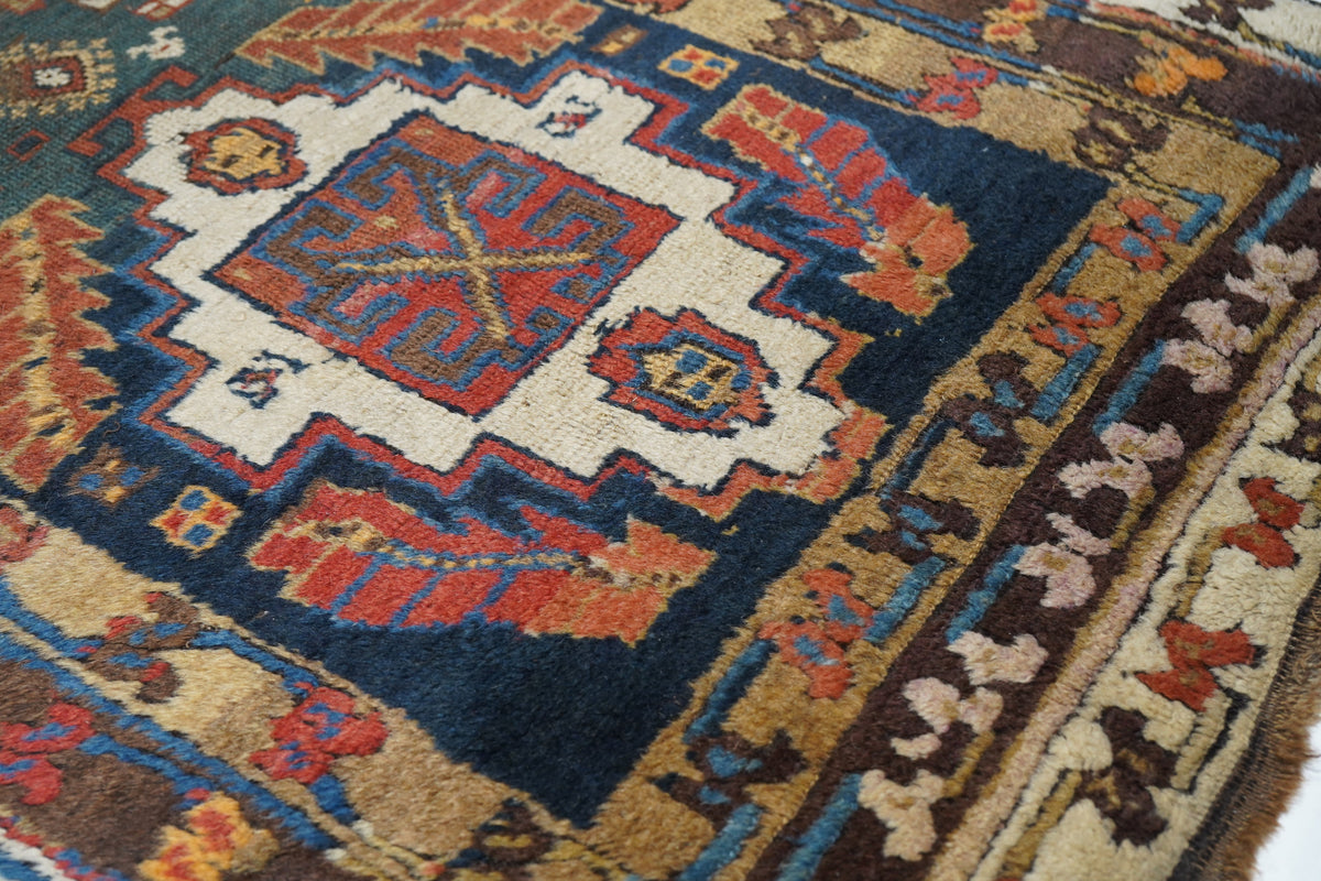 Antique Heriz Runner 3'0'' x 10'8''