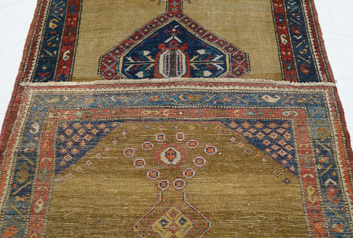 Antique Serab Runner 3'6'' x 11'4''