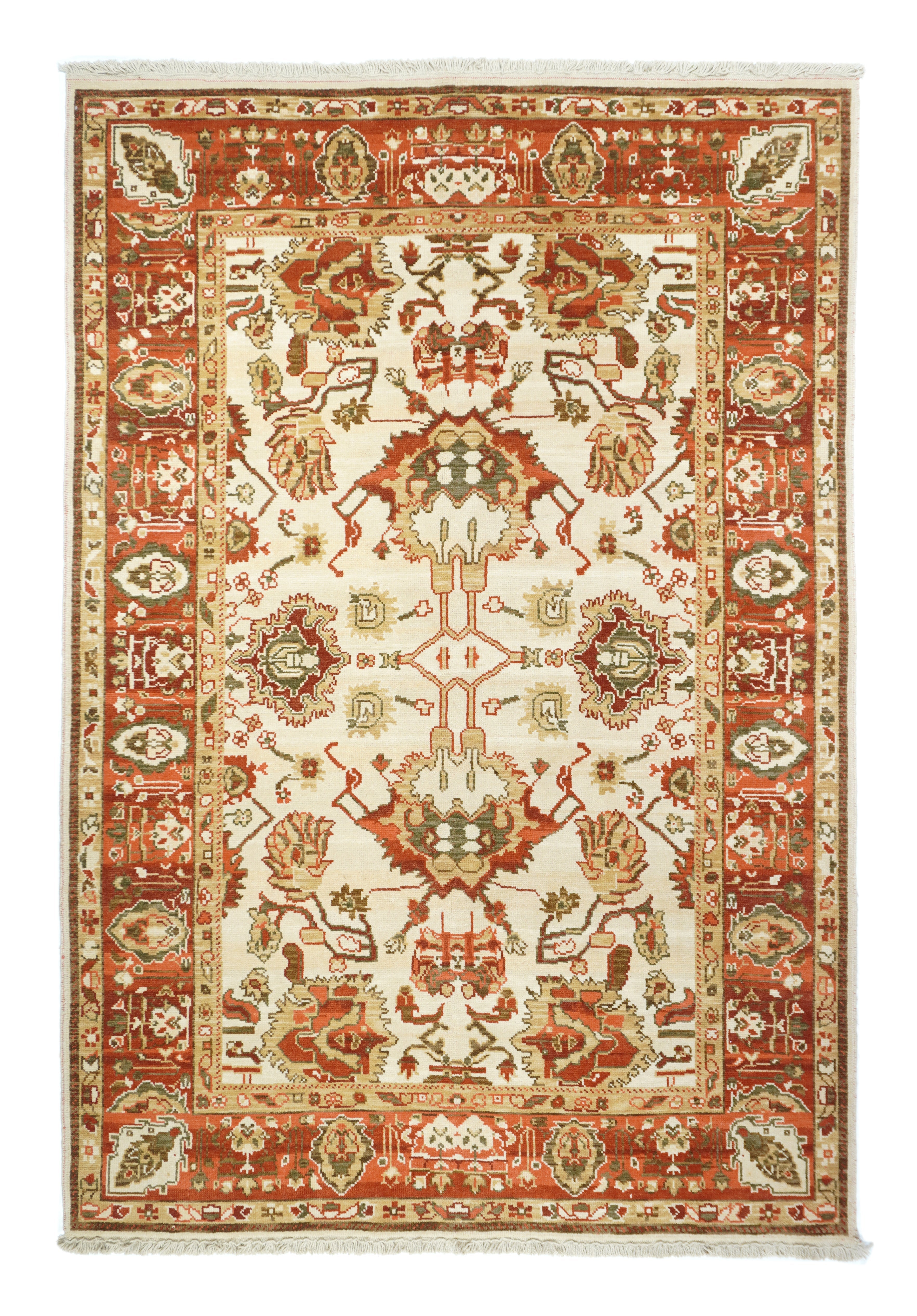 Oushak Rug 6' 0" x 9' 0"