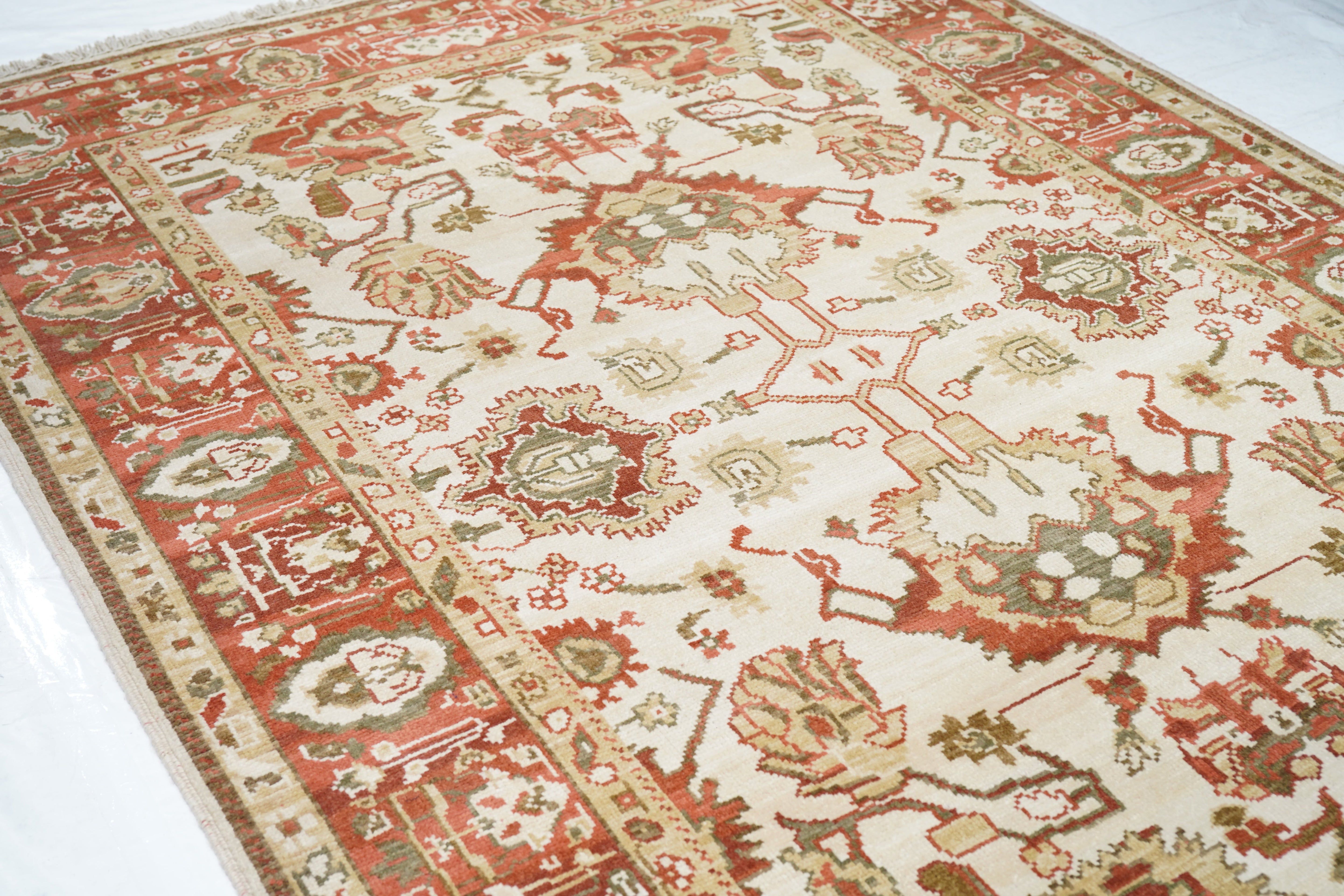 Oushak Rug 6' 0" x 9' 0"
