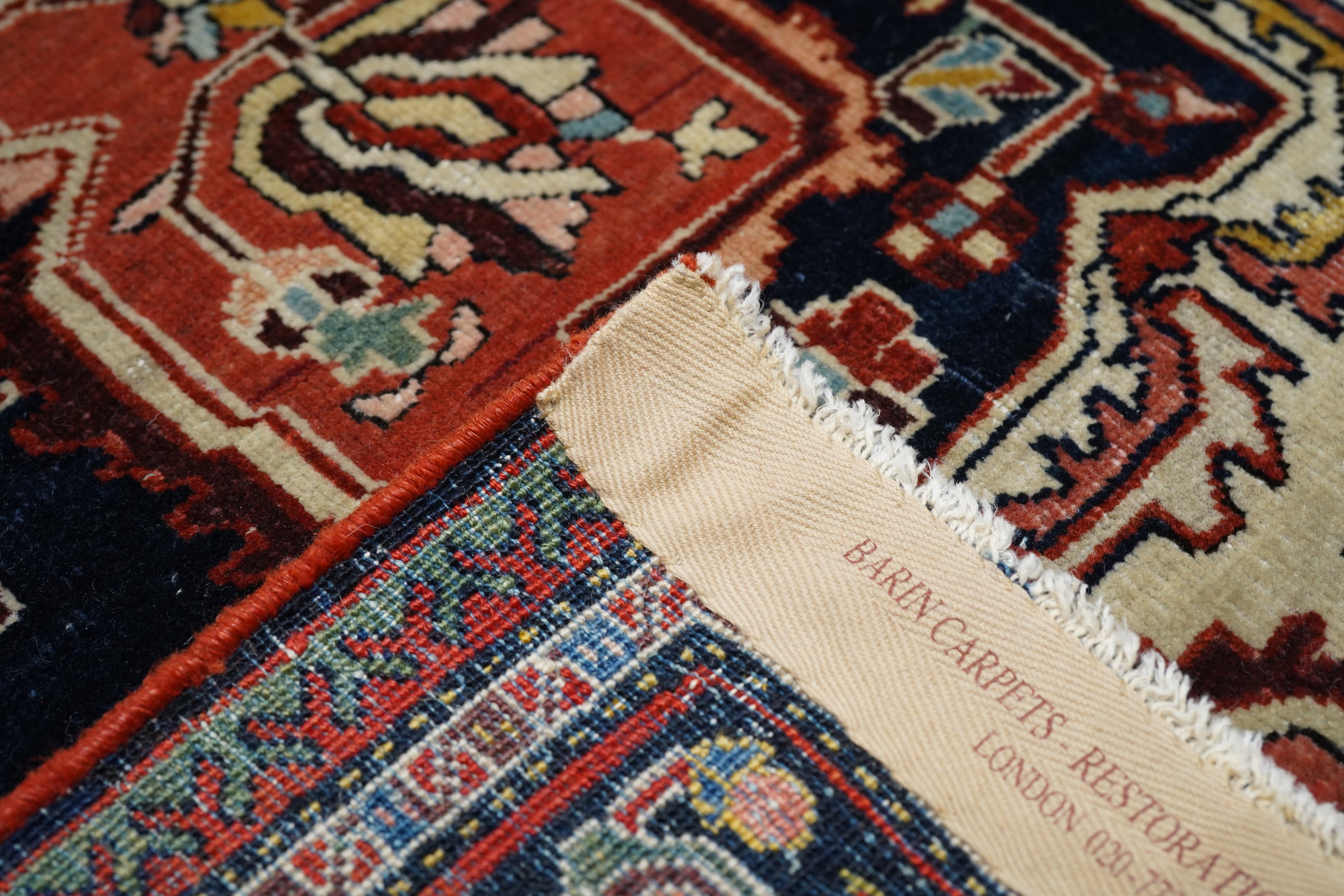 Antique Farahan Sarouk Rug 4'6" x 6'9"