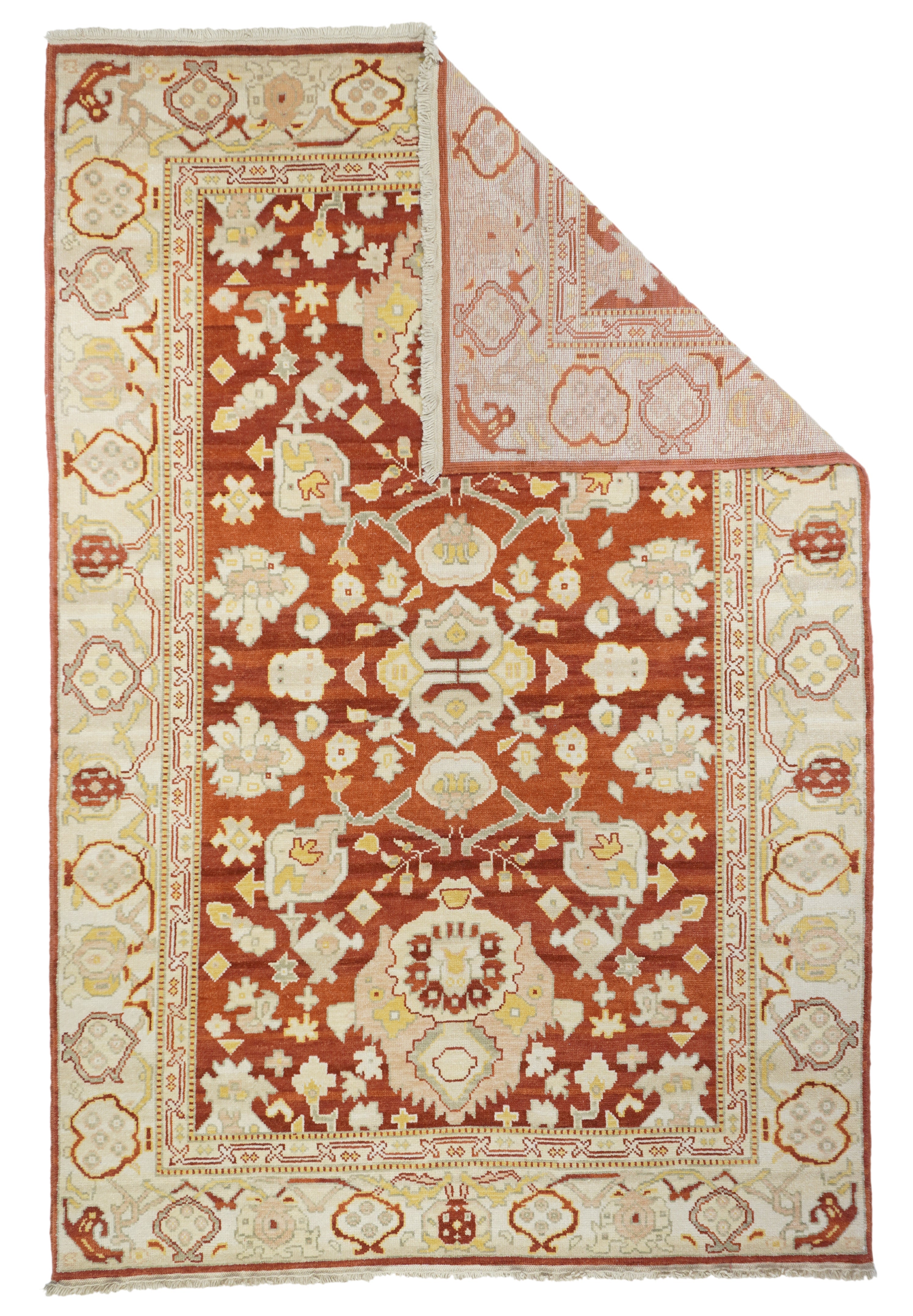 Oushak Rug 6' 0" x 9' 0"