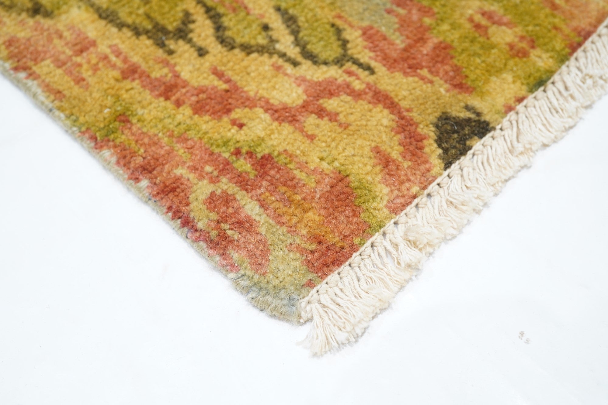 Indian Modern ikat Design Rug 6'0" x 9'0"