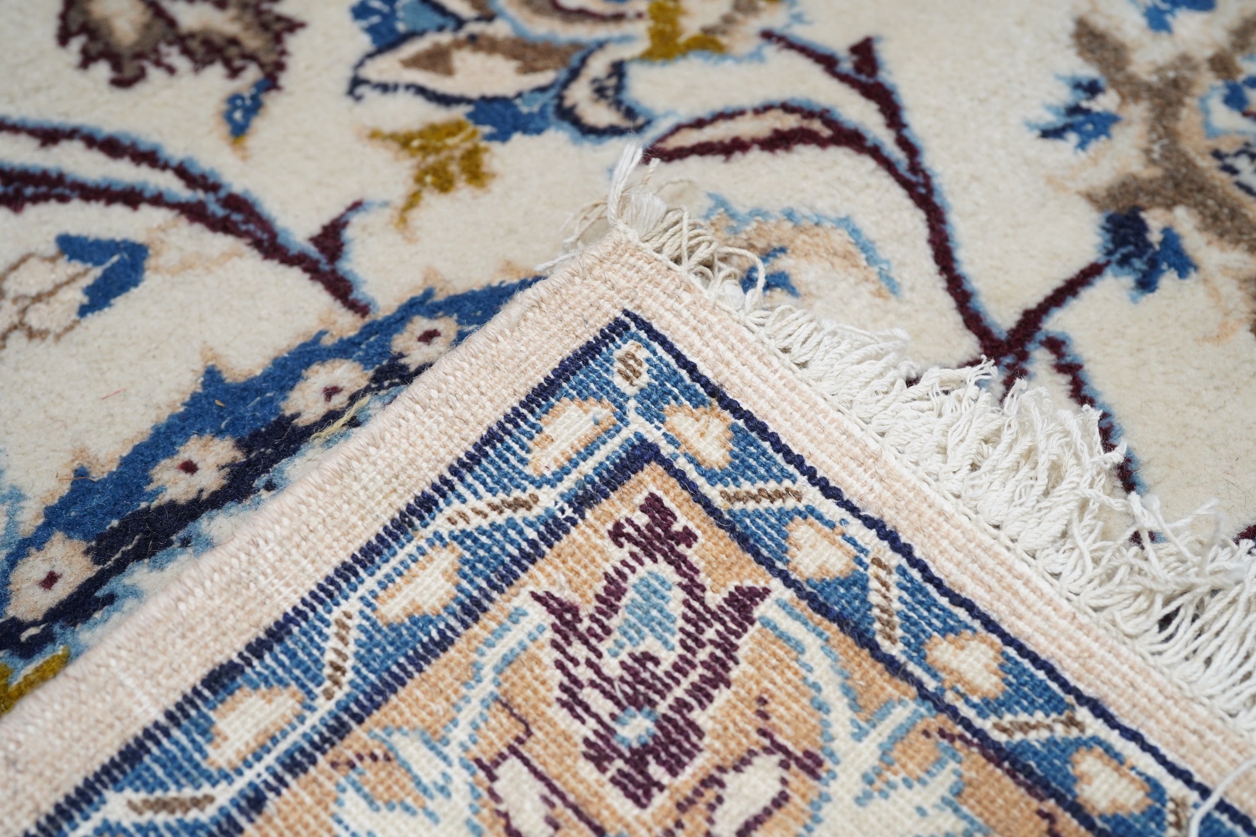 Vintage Nain Rug 12'9" x 20' 2''