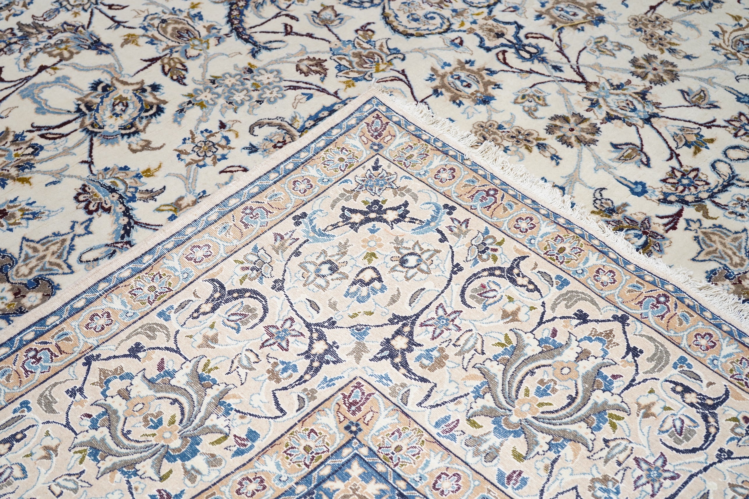 Vintage Nain Rug 12'9" x 20' 2''