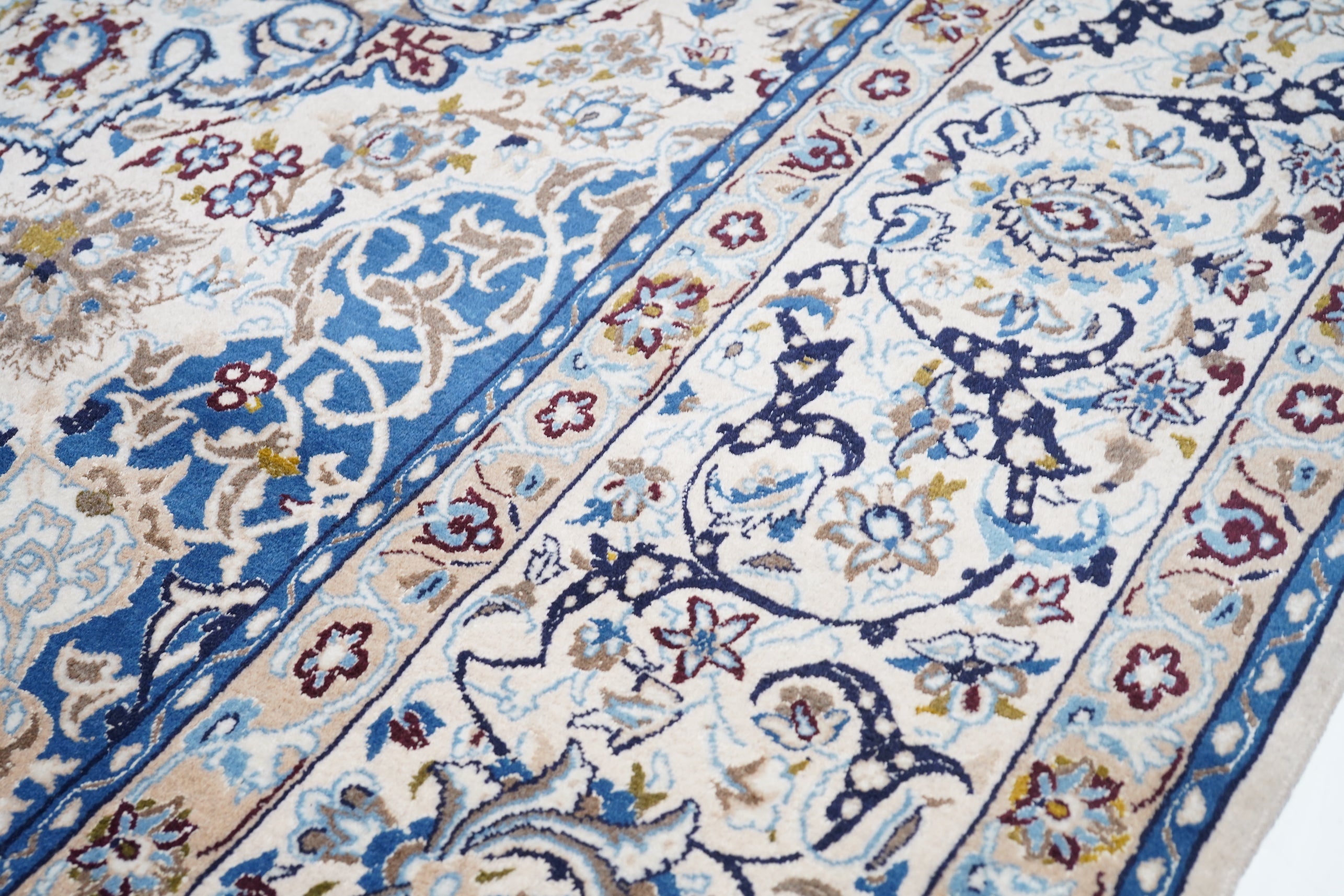 Vintage Nain Rug 12'9" x 20' 2''