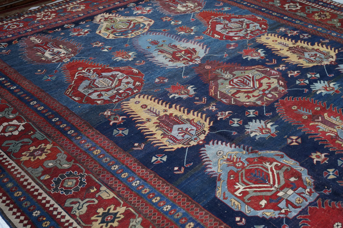 Antique Kazak/Azarbayjan Rug 10'6'' x 17'8''