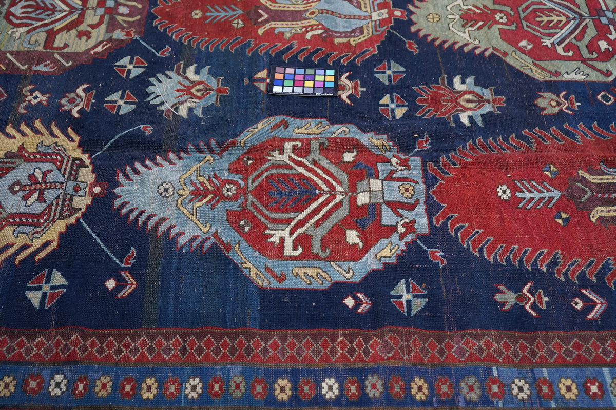 Antique Kazak/Azarbayjan Rug 10'6'' x 17'8''