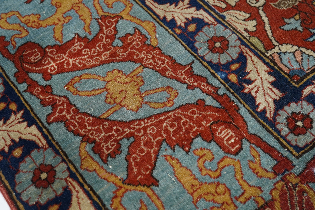 Antique Tehran Rug 10'10'' x 14'10''