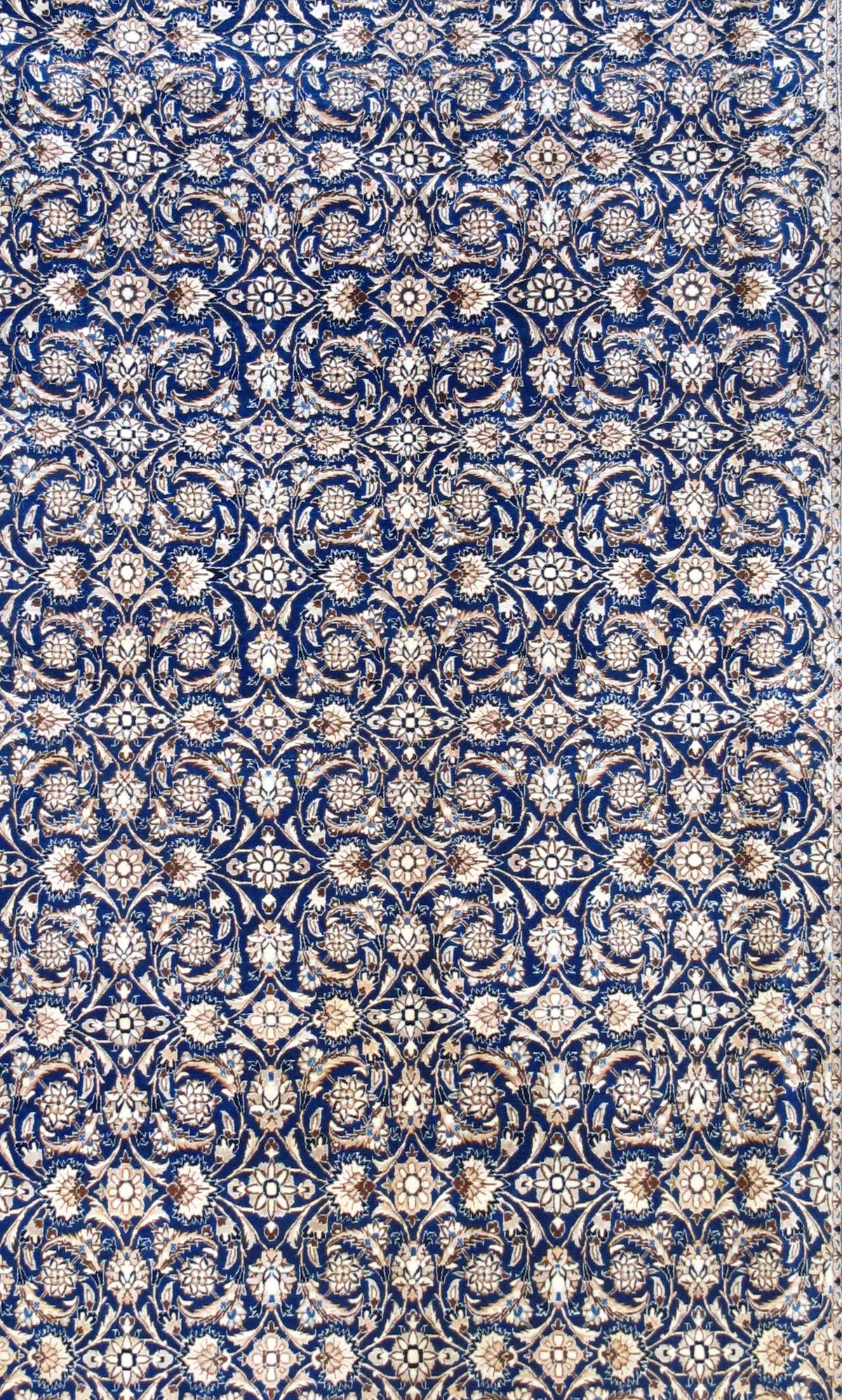 Extremely Fine Vintage Nain (Signed Habibian) Rug 5'7'' x 9'6''