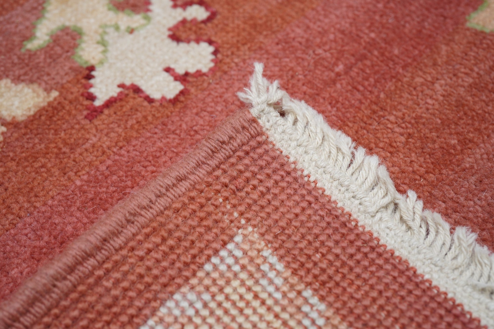 Vintage Oushak Rug 12'1'' x 15'0"