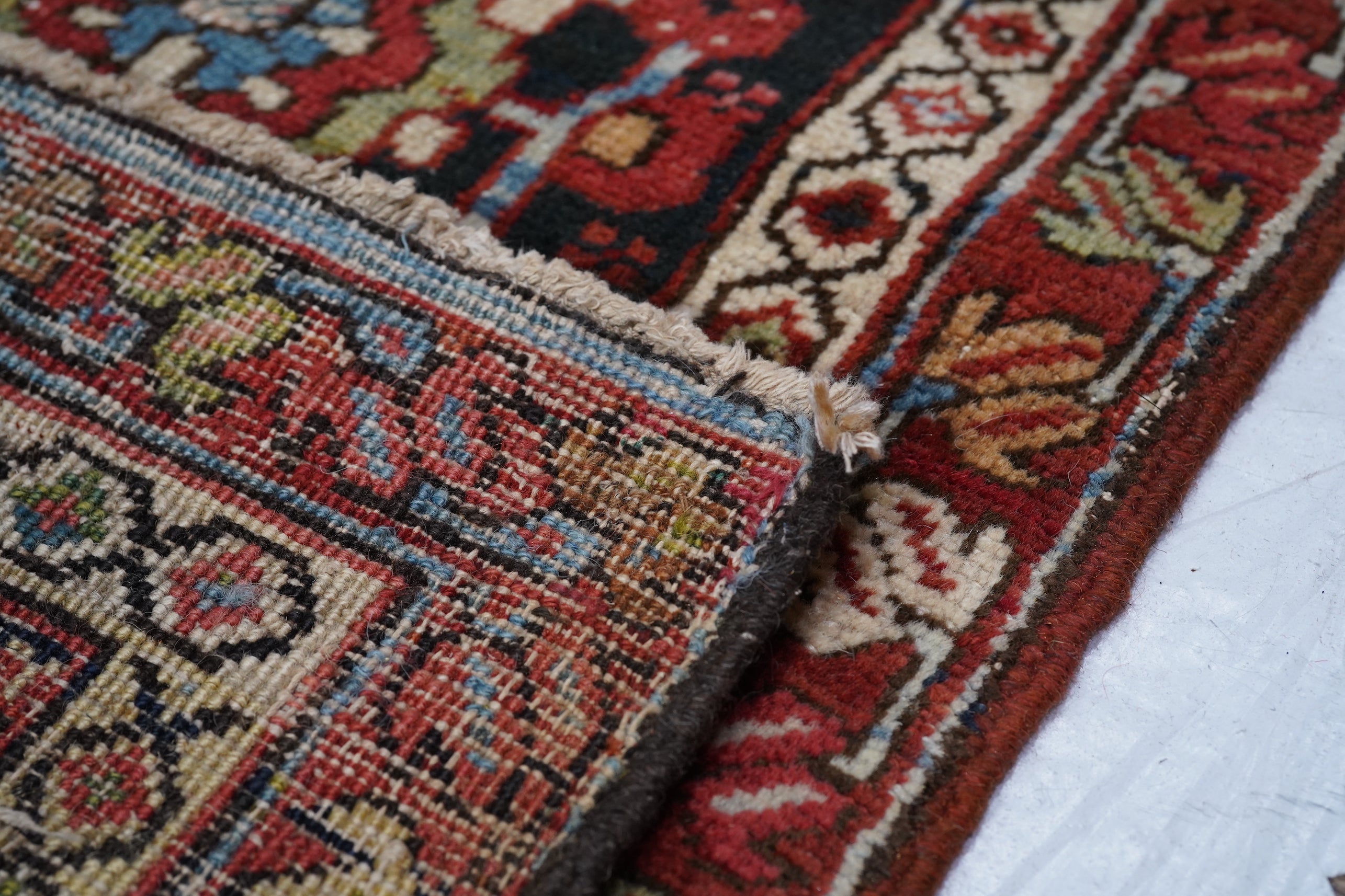 Antique Serapi Rug 10' 8" x 18' 10''