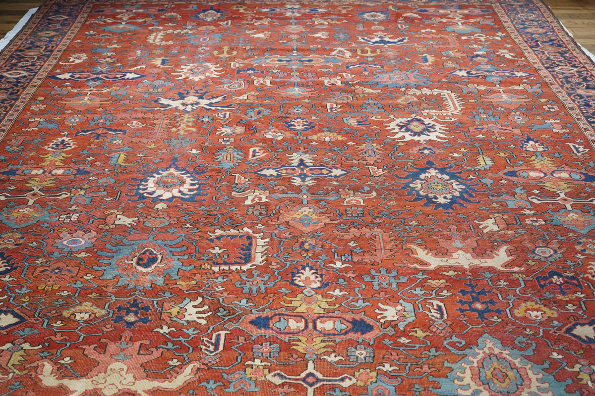 Fine Antique Serapi Rug 11'5'' x 17'10''