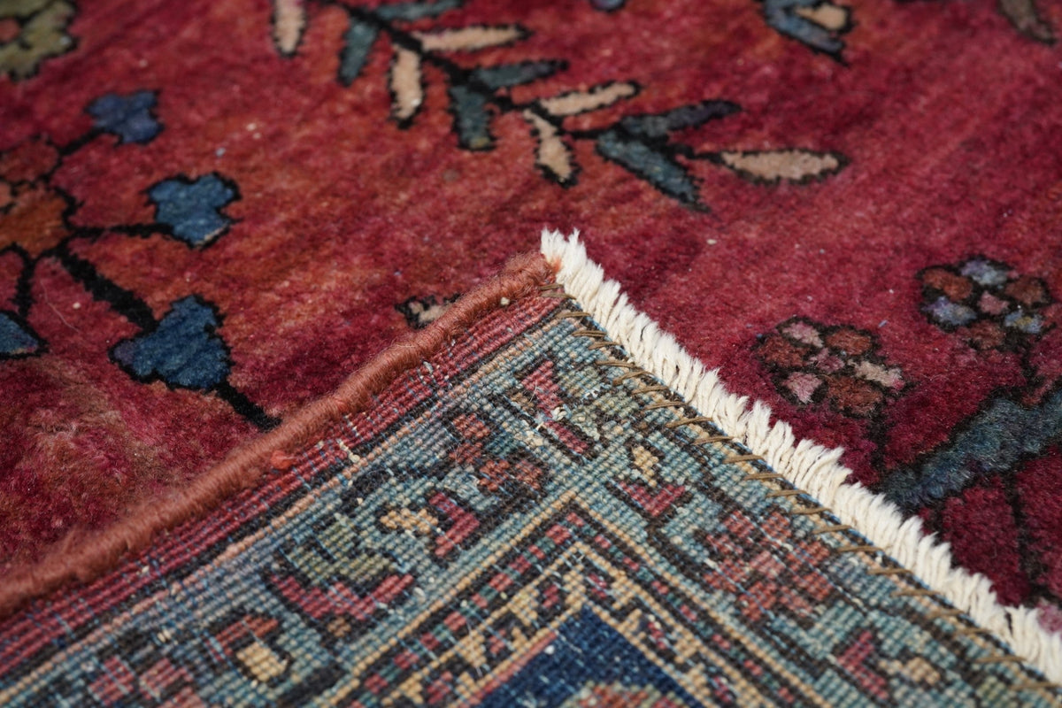 Antique Mohajeran Sarouk Rug 6'10'' x 10'4''