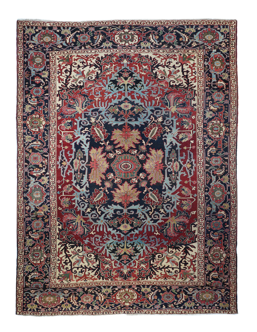 Antique Serapi Rug 9'7'' x 12'7''