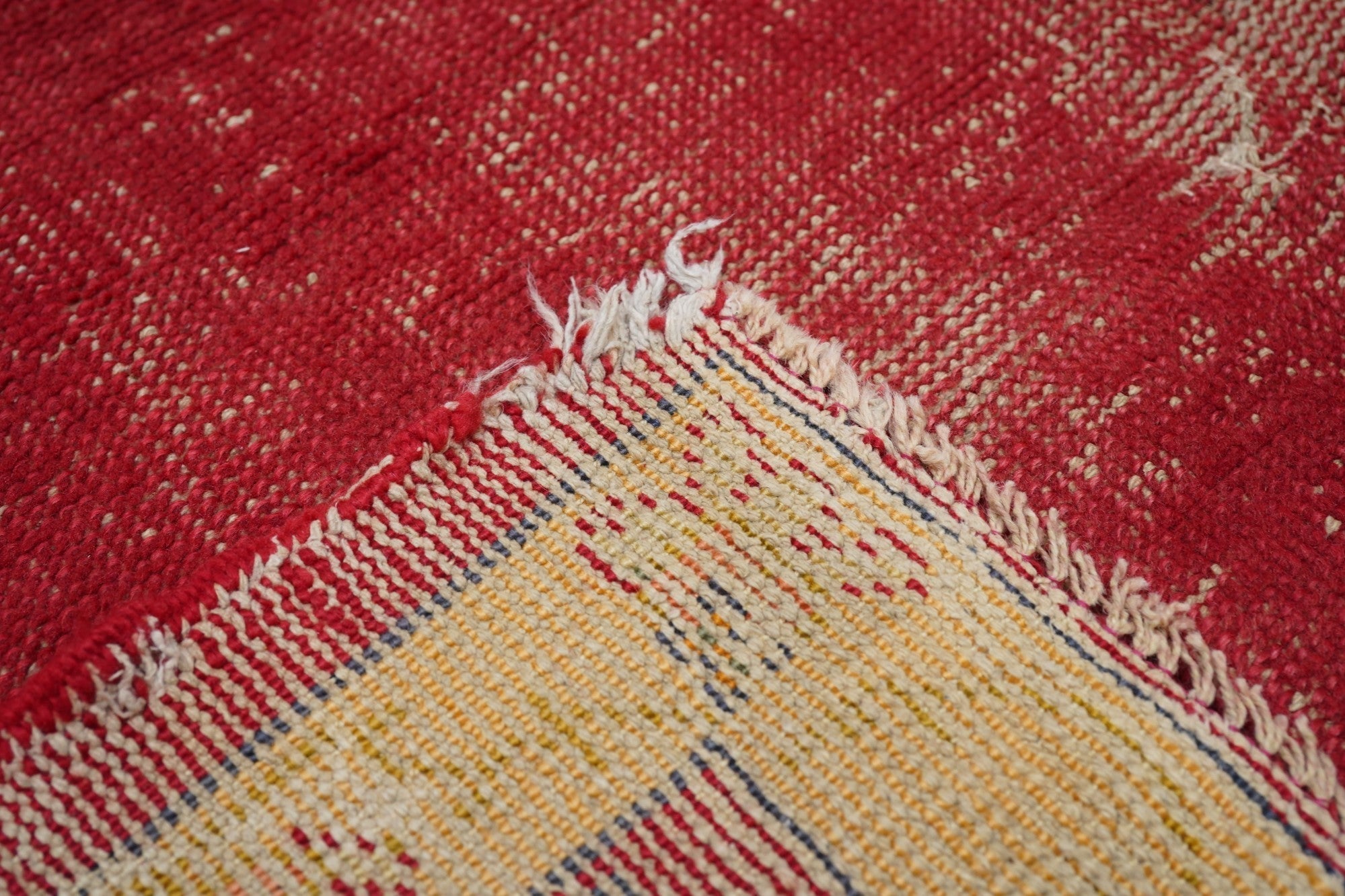Antique Oushak Shabby Chic Rug 10'0" x 12'8''